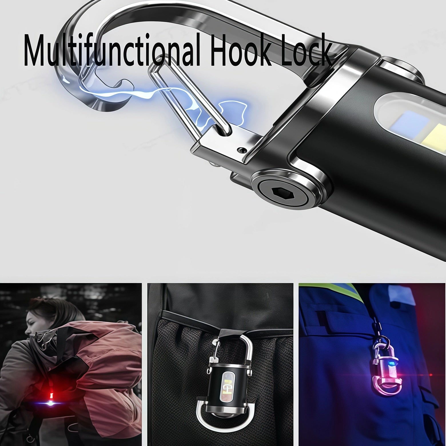 Mroace Rechargeable Super Bright Keychain Flashlight