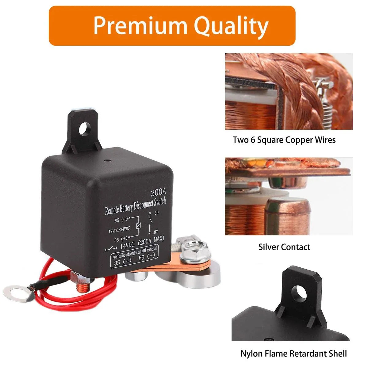 Mroace Remote Control Battery Disconnect Switch