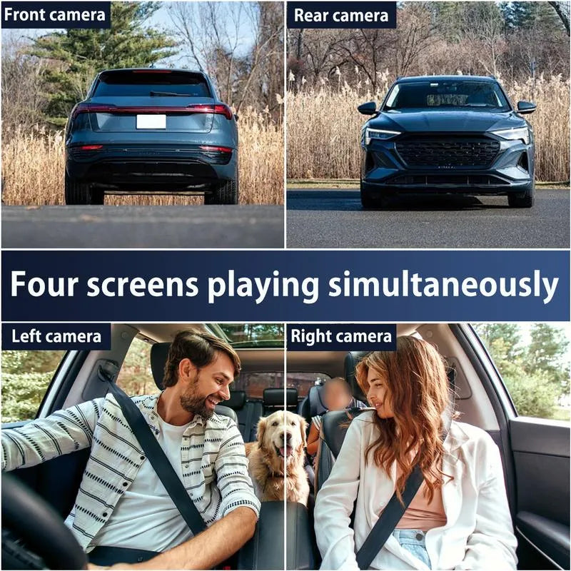 Mroace Full View Infrared Night Vision Car Dashcam