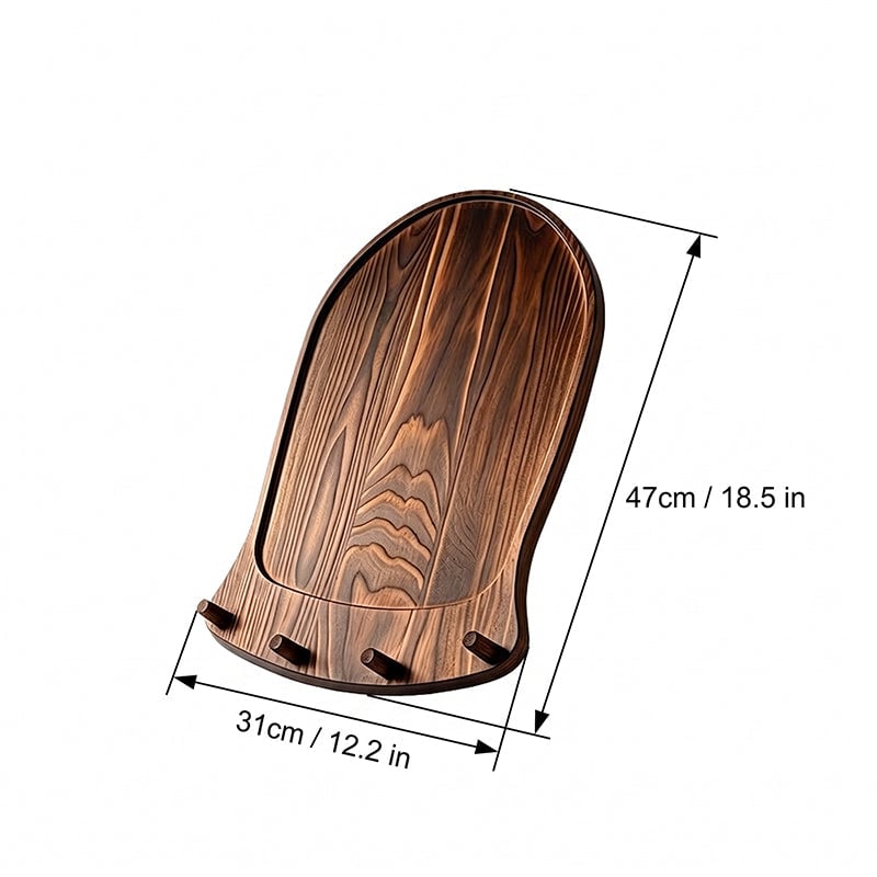 Mroace Wooden Mixer Slider With Storage