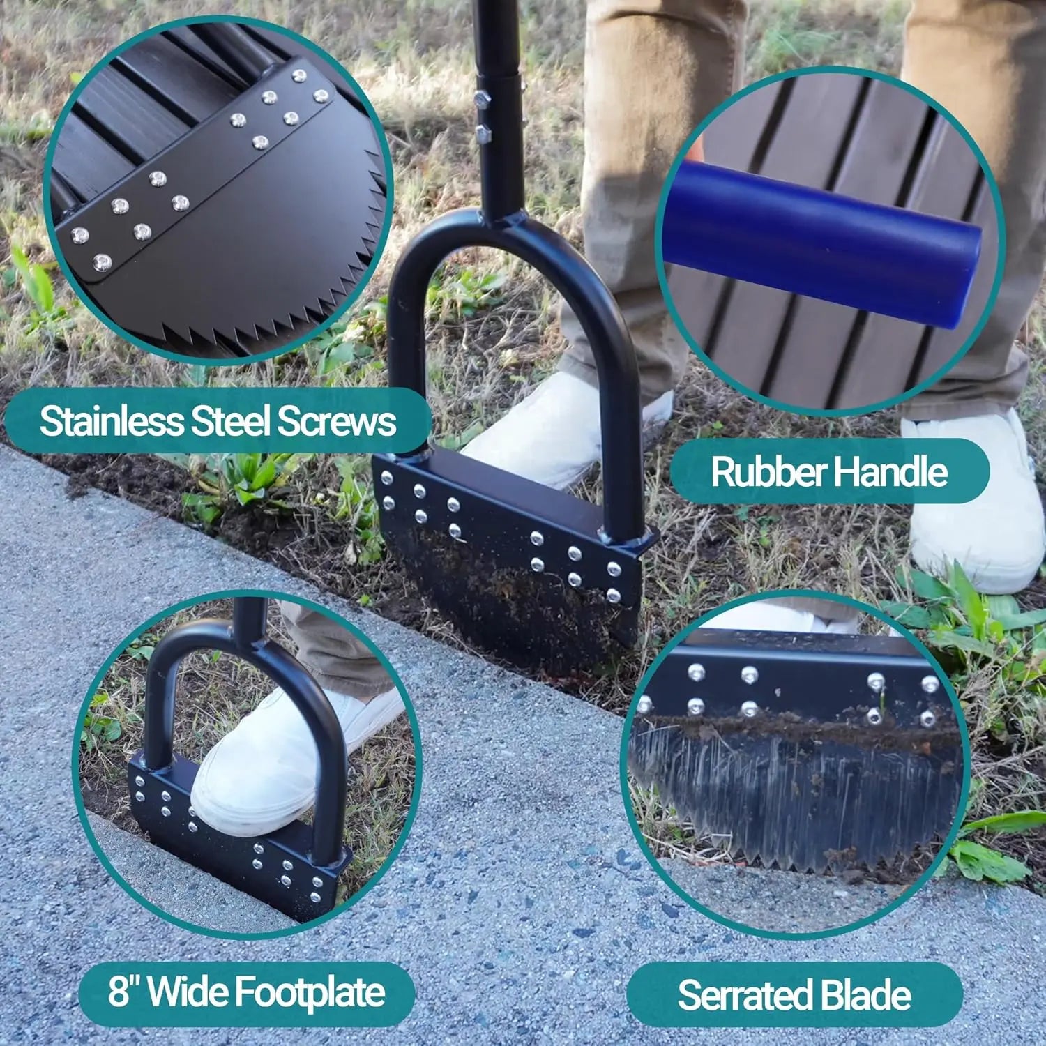 Mroace Manual Garden Border Edger Tool