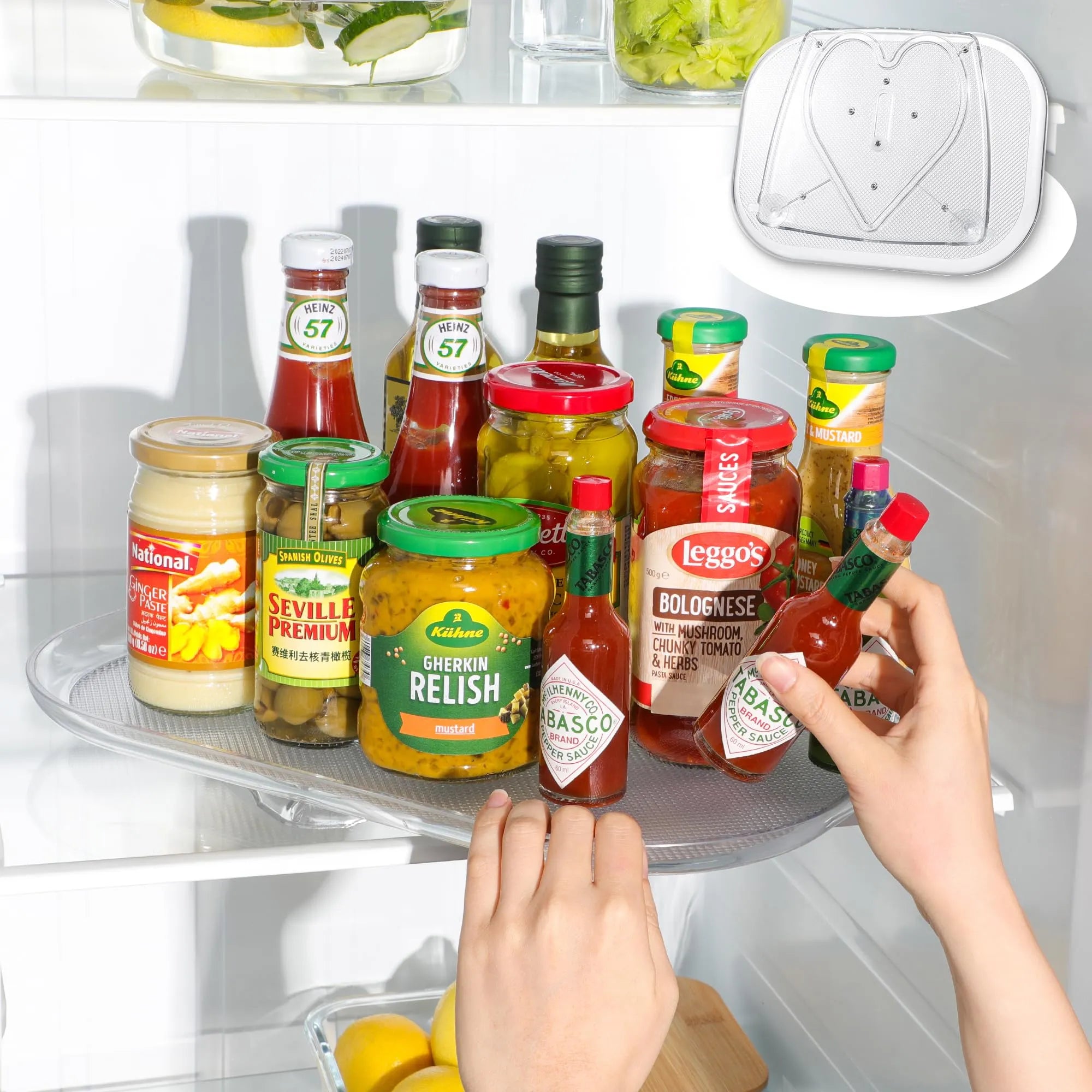 Mroace Rotating Lazy Susan Organizer