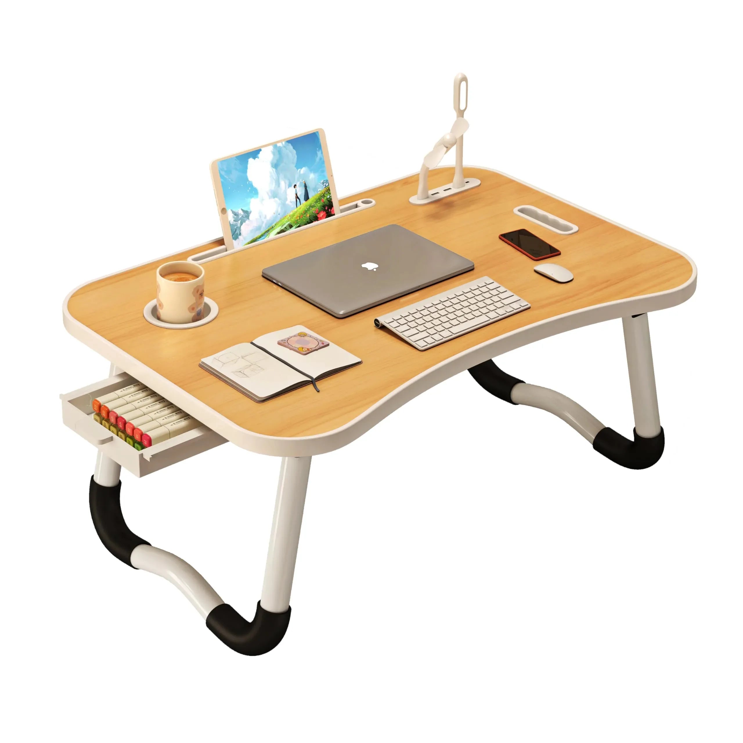Mroace Foldable Portable Laptop Stand Lap Desk - MROACE
