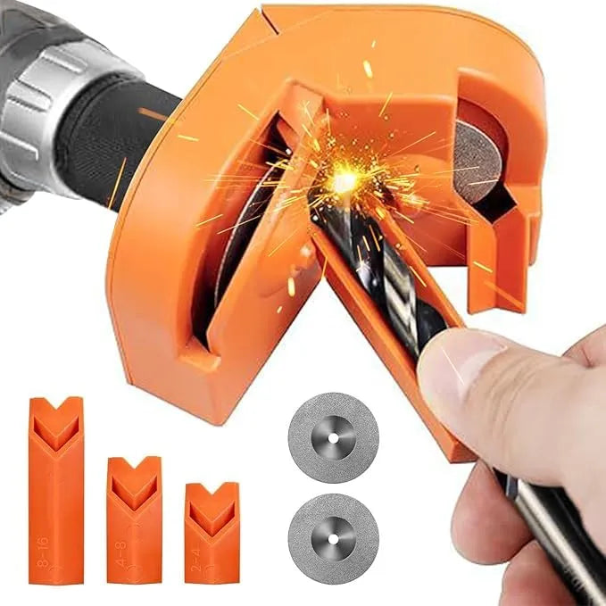 Mroace Multipurpose Drill Bit Sharpener for 5/64"–5/8" Bits