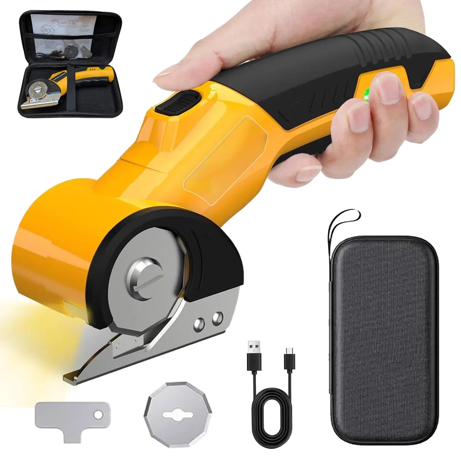 Mroace 4V Rechargeable Electric Scissors Cutter - MROACE