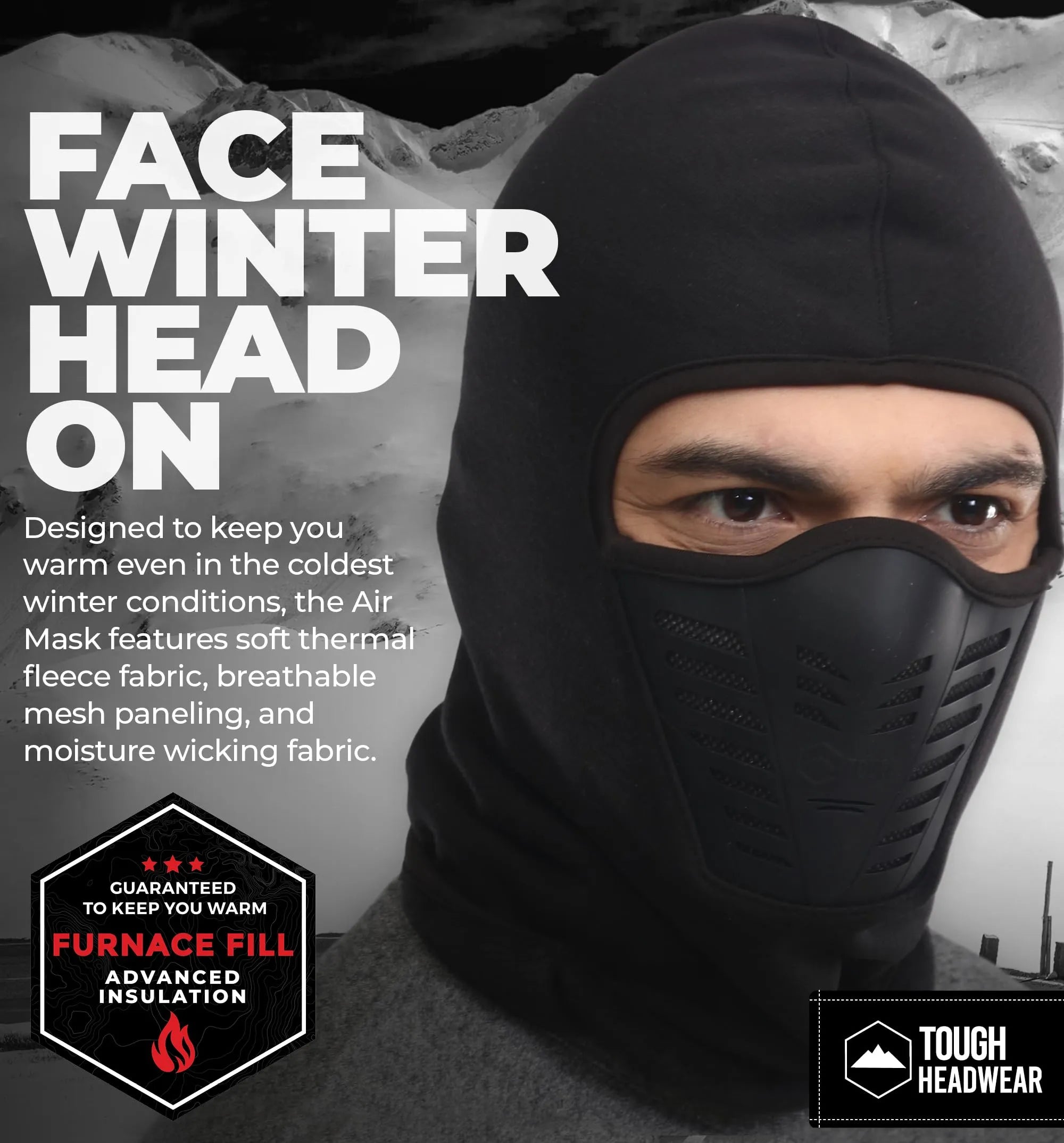 Mroace Warm Winter Balaclava Ski Mask