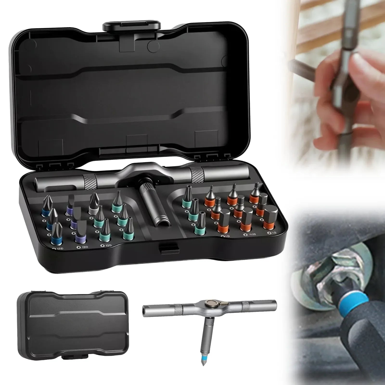 Mroace 24-in-1 Magnetic Screwdriver Set - MROACE