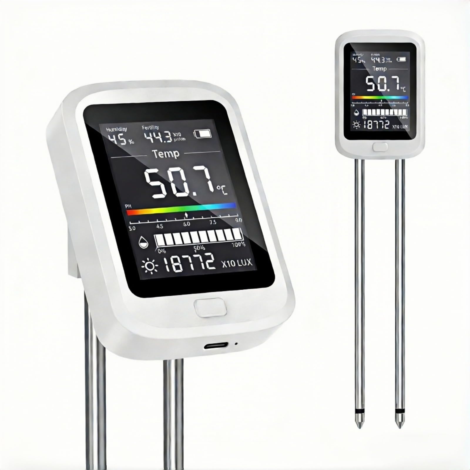 Mroace Soil Moisture and pH Meter Set