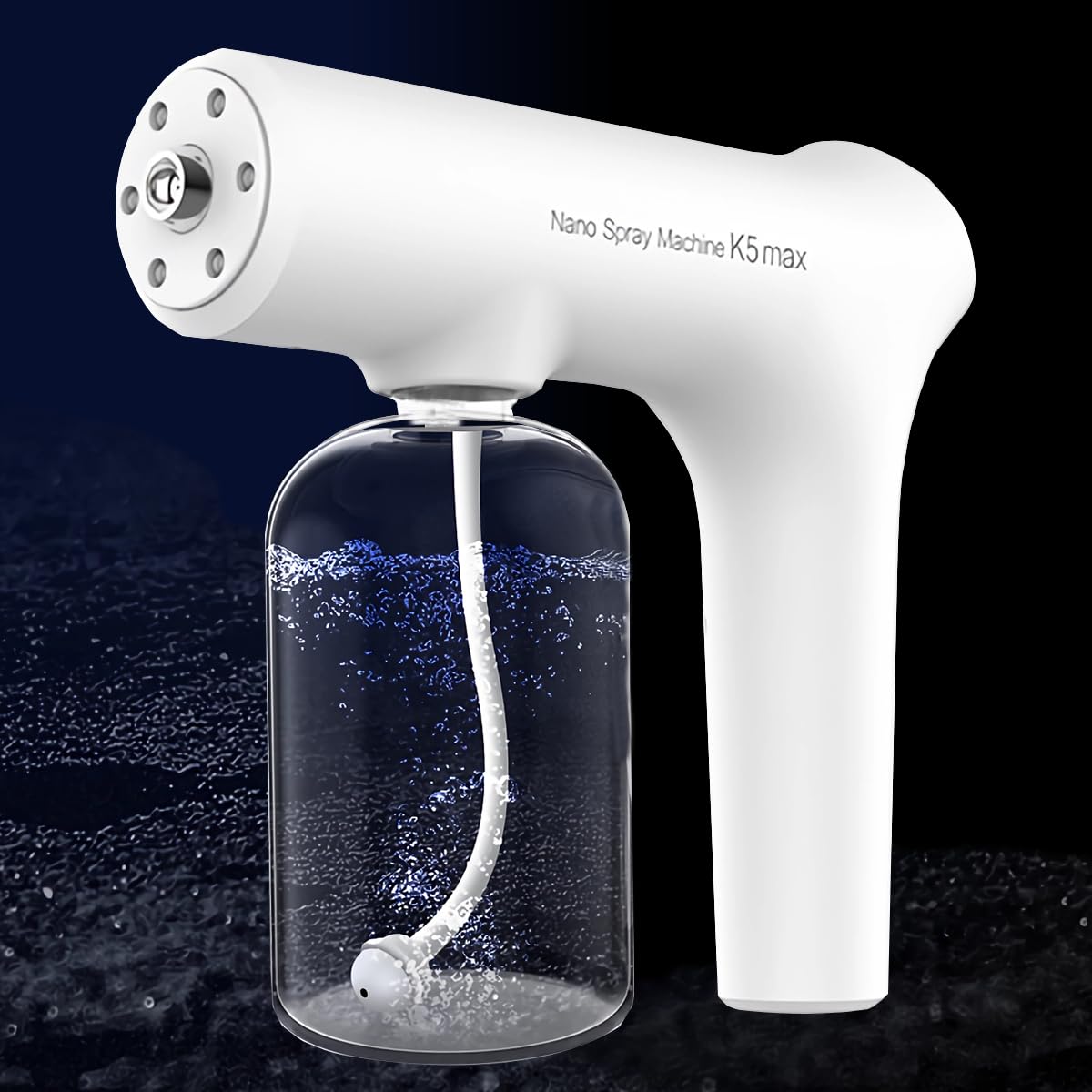 Mroace Atomizer Sprayer Rechargeable Nano Mist & Barber Spray Gun