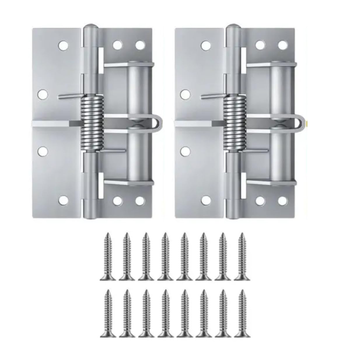 Mroace Automatic Self-Closing Door Hinges Kit