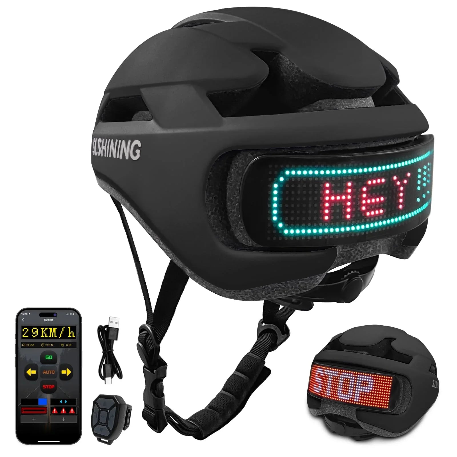Mroace Smart Bike Helmet with Light - MROACE