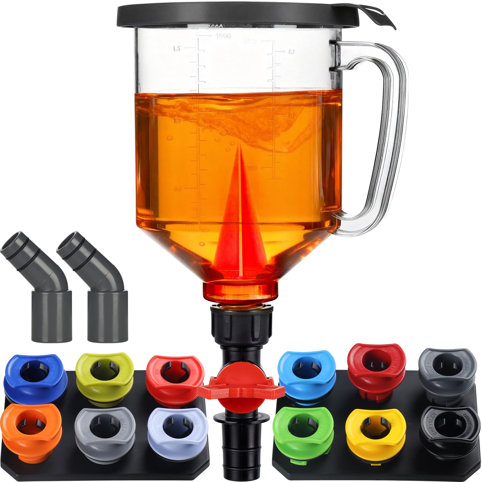 Mroace Spill-Proof Oil Funnel Kit 51oz