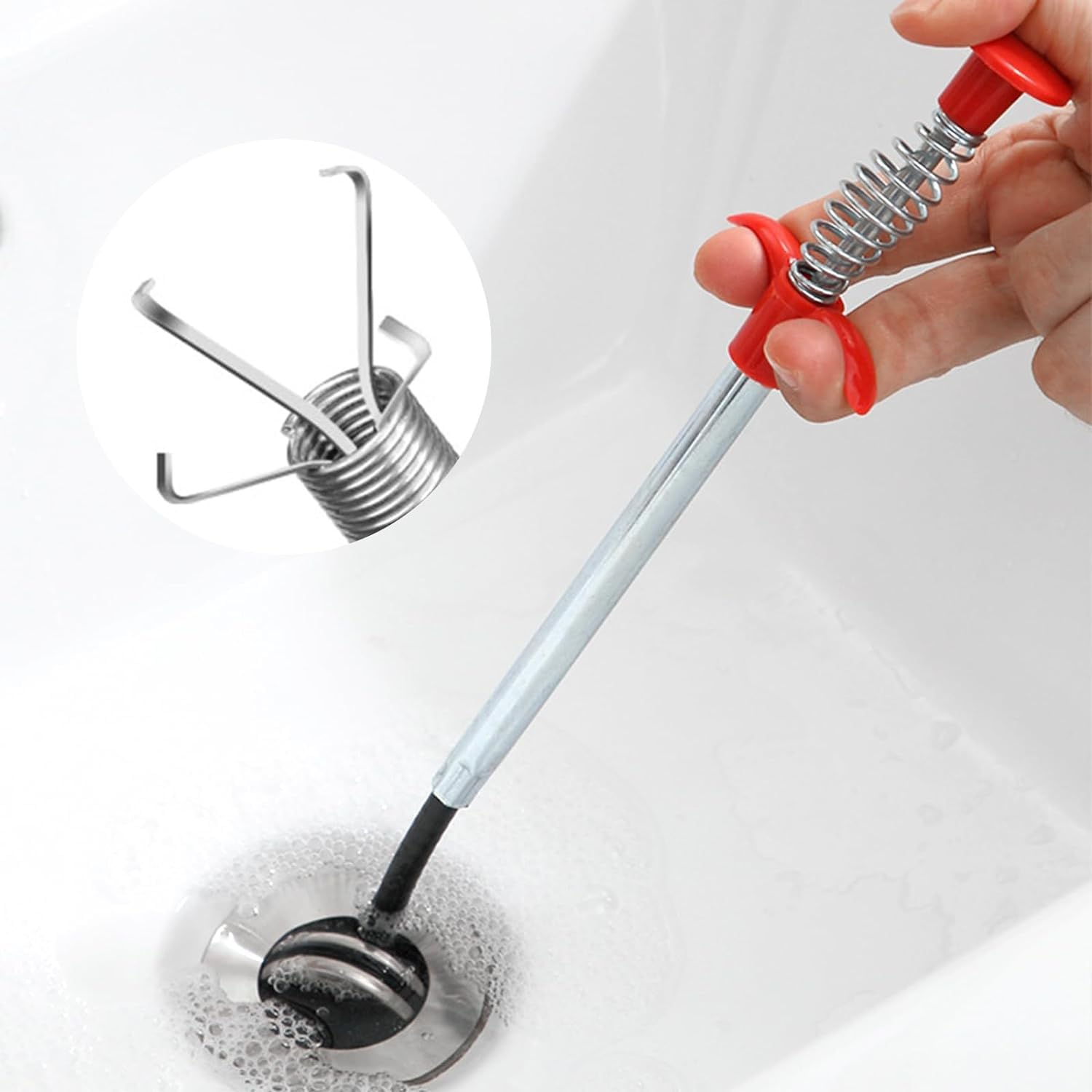 Mroace 4 Claws Bendable Hose Pickup Reacher