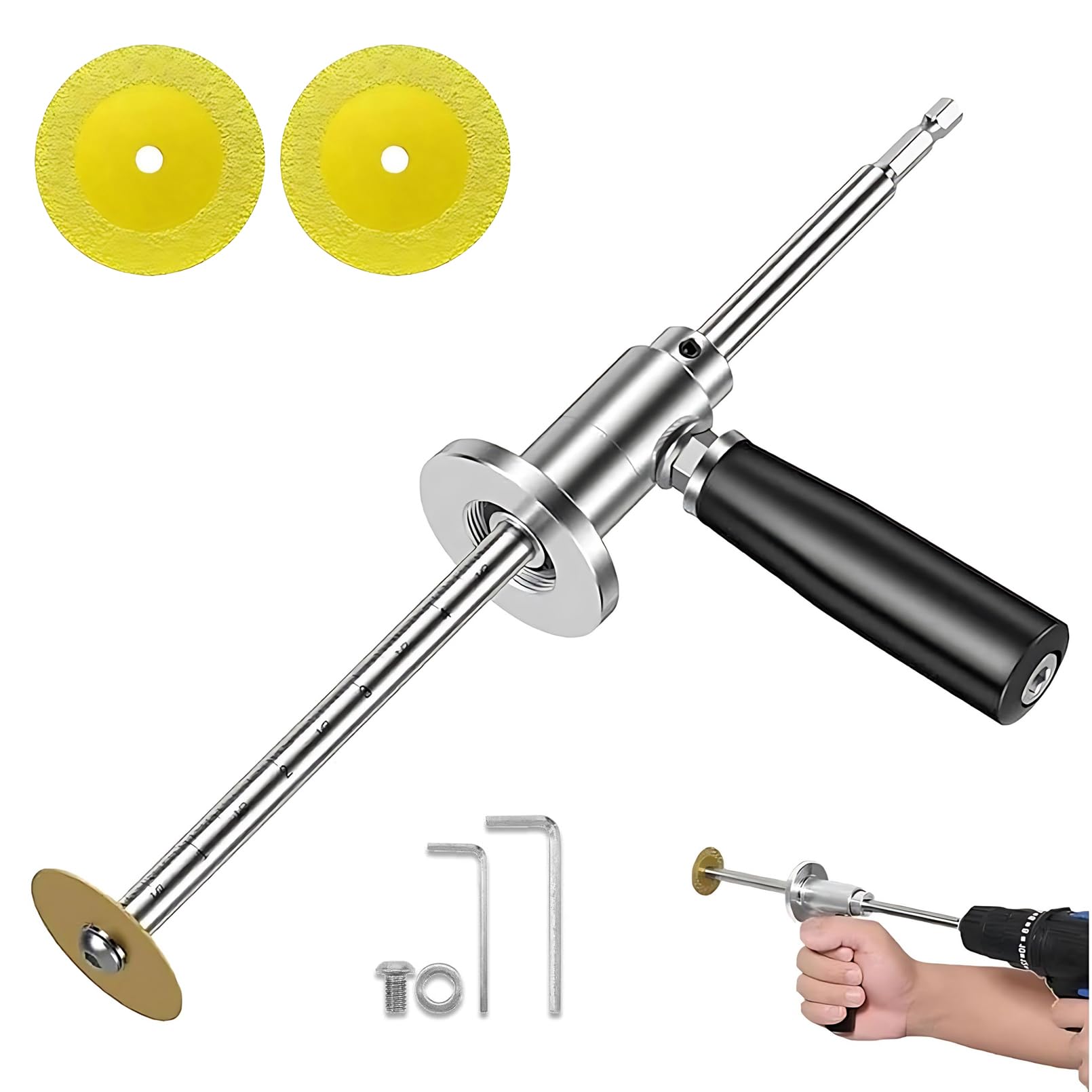 Mroace Inside Pipe Cutter for PVC Pipe Cutter Set