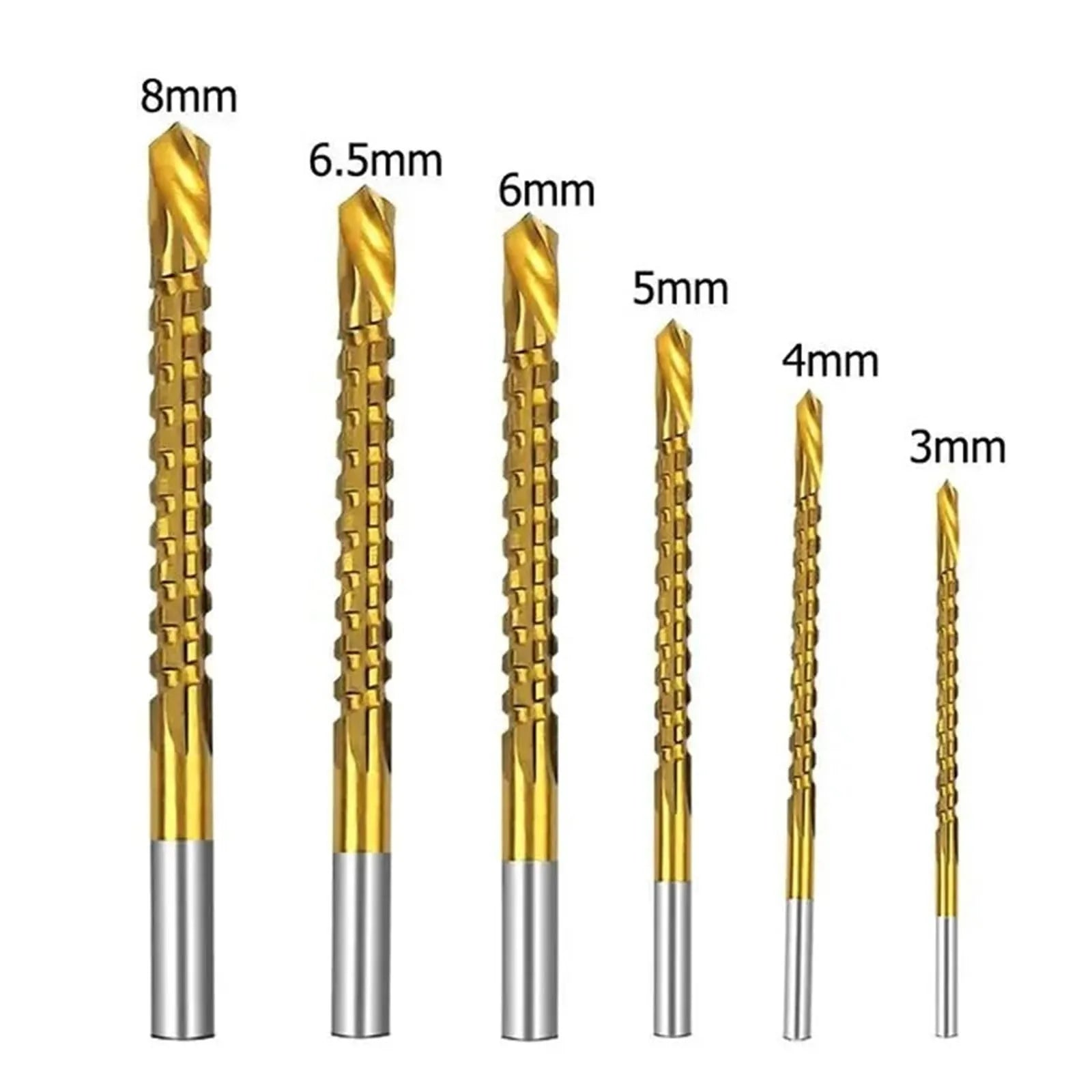 Mroace Cobalt Spiral Composite Tap Drill Bit Set