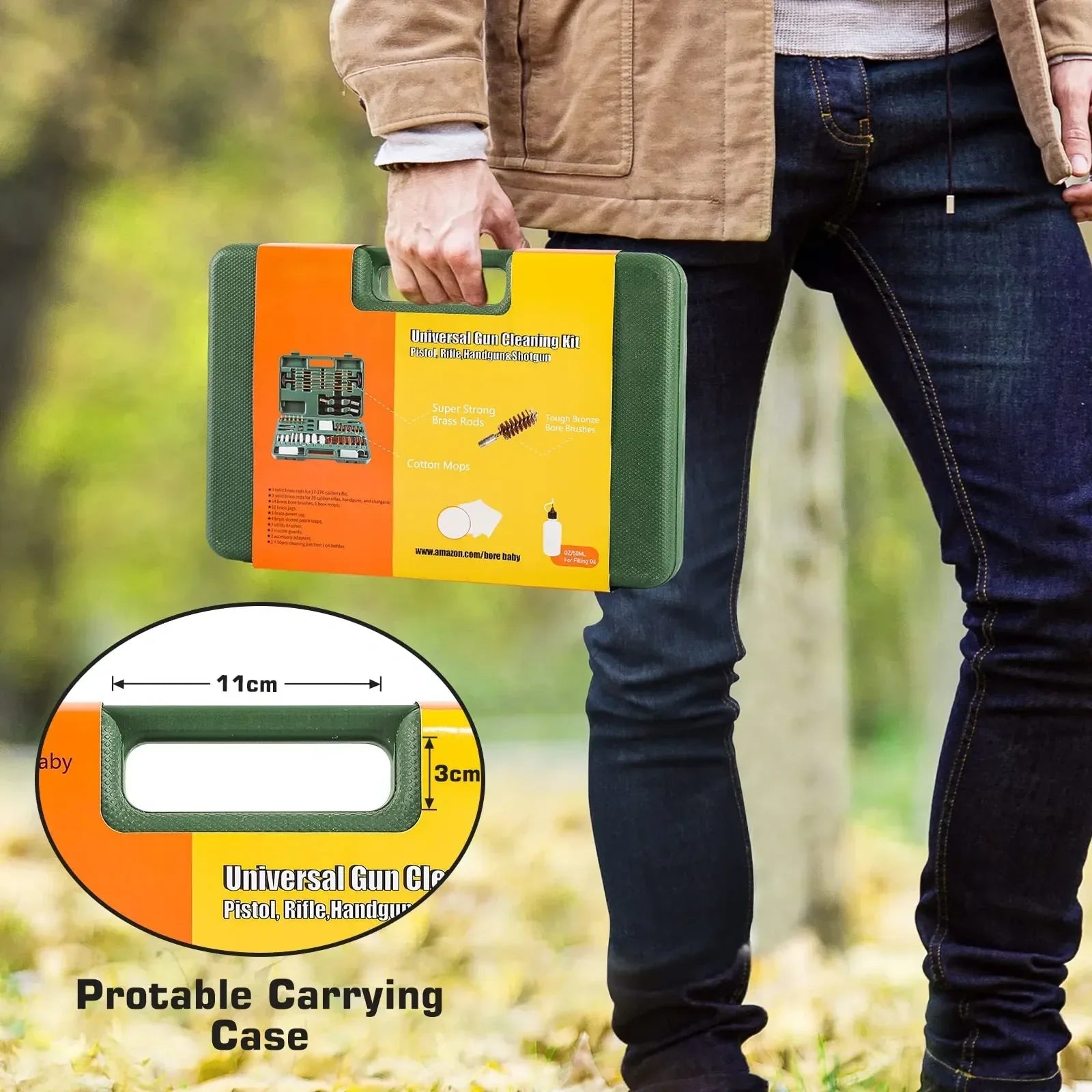 Mroace Universal Multi-Caliber Gun Cleaning Kit - MROACE