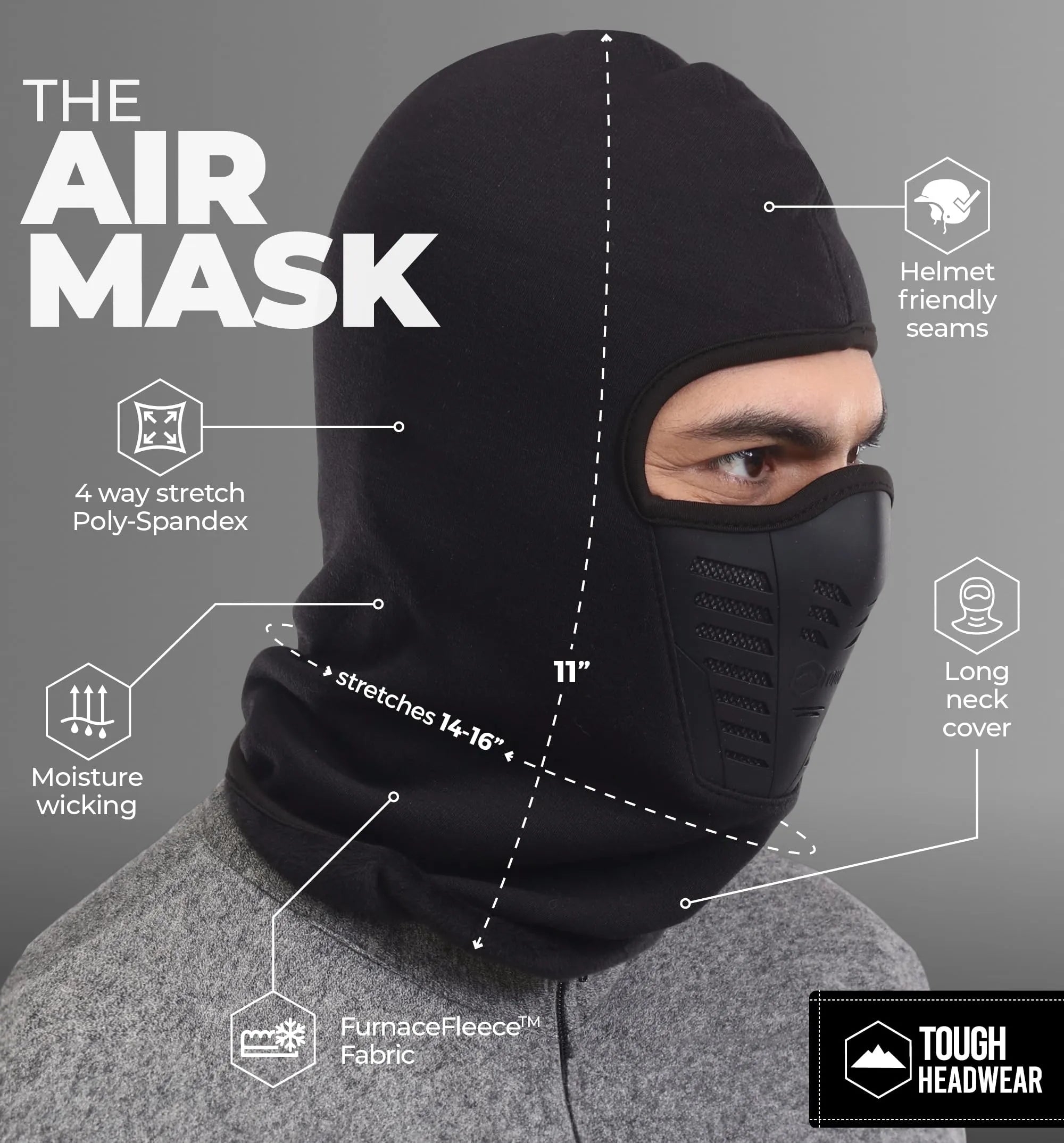 Mroace Warm Winter Balaclava Ski Mask