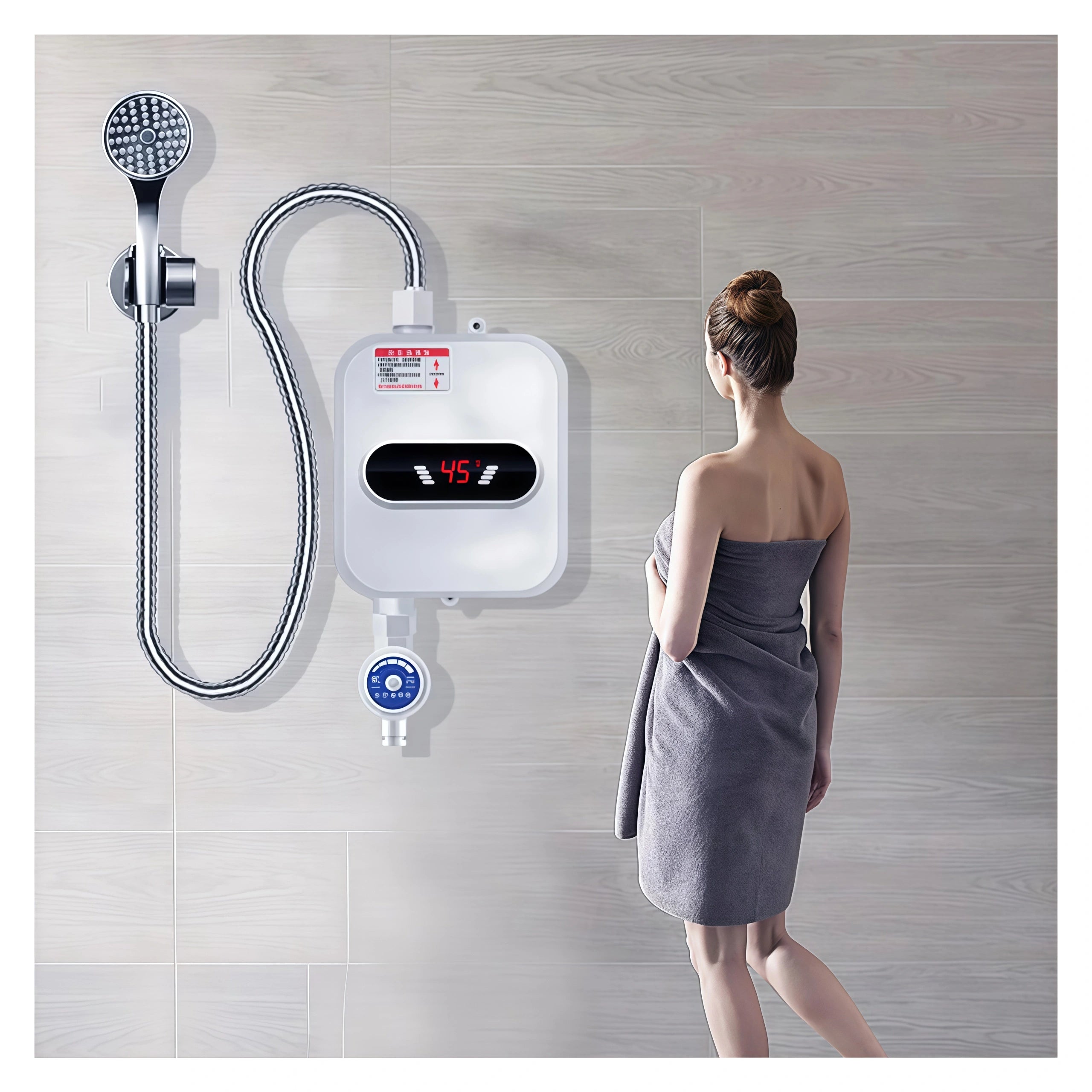 Mroace Instant Heating Electric Water Heater