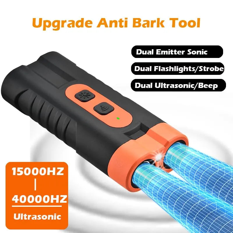 Mroace Rechargeable Ultrasonic Bark Control Device