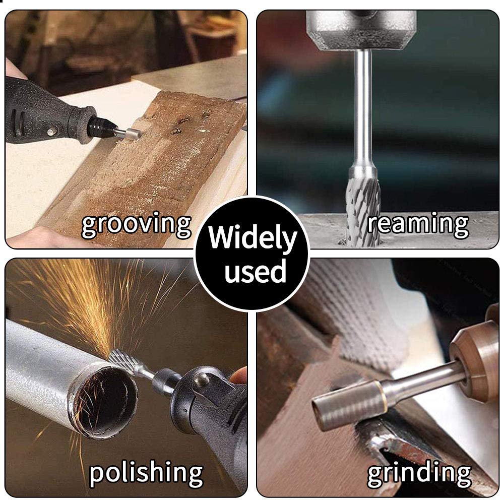 Mroace Carbide Rotary Burr Set