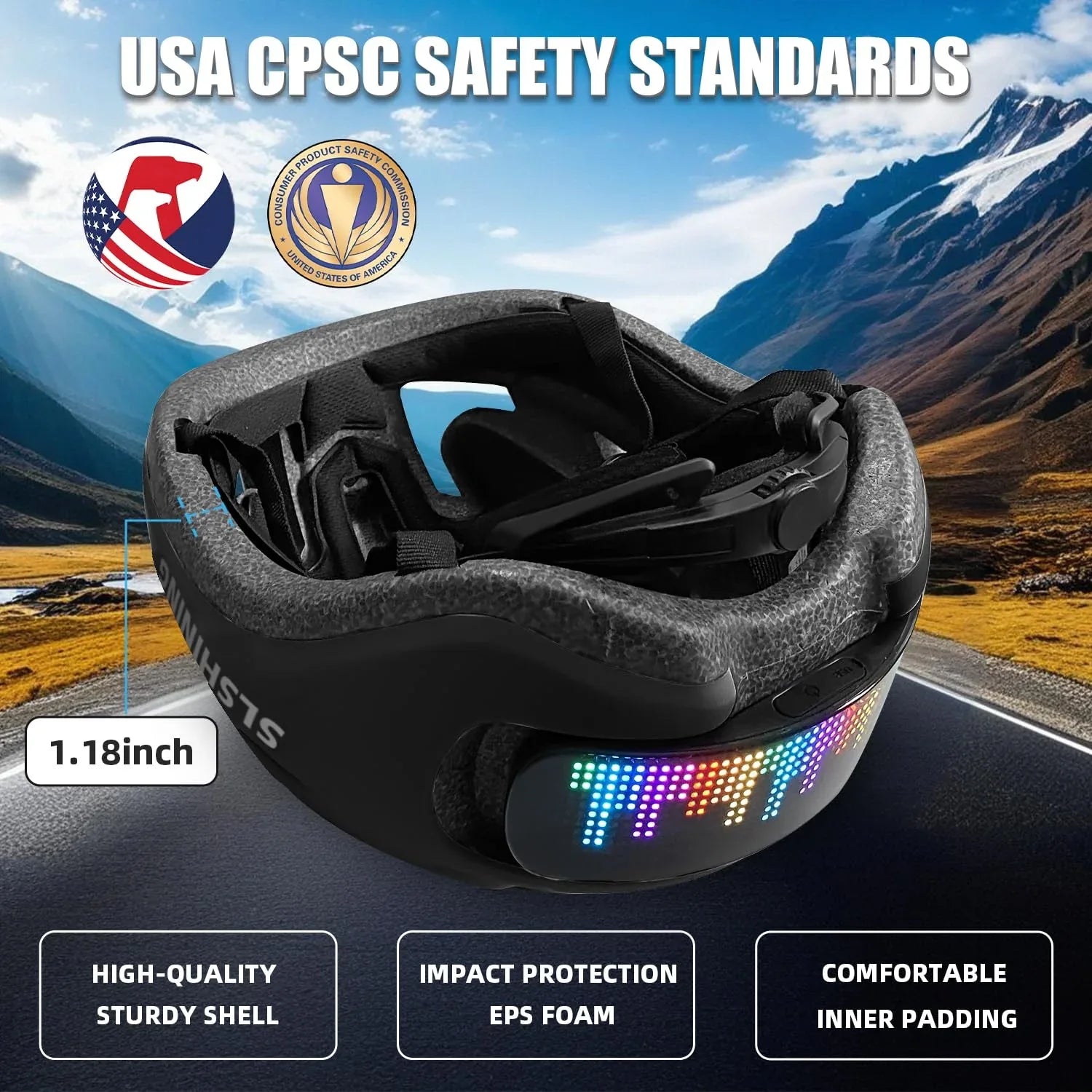 Mroace Smart Bike Helmet with Light - MROACE