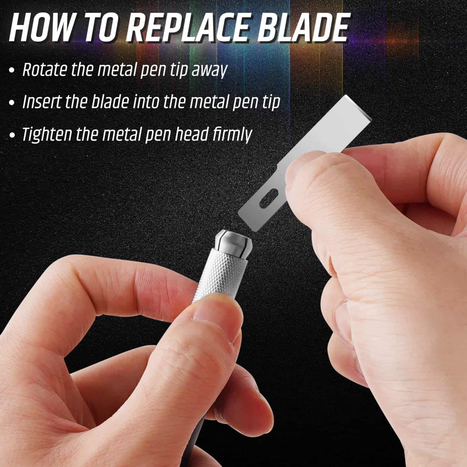 Mroace 16-Piece Craft Knife Set