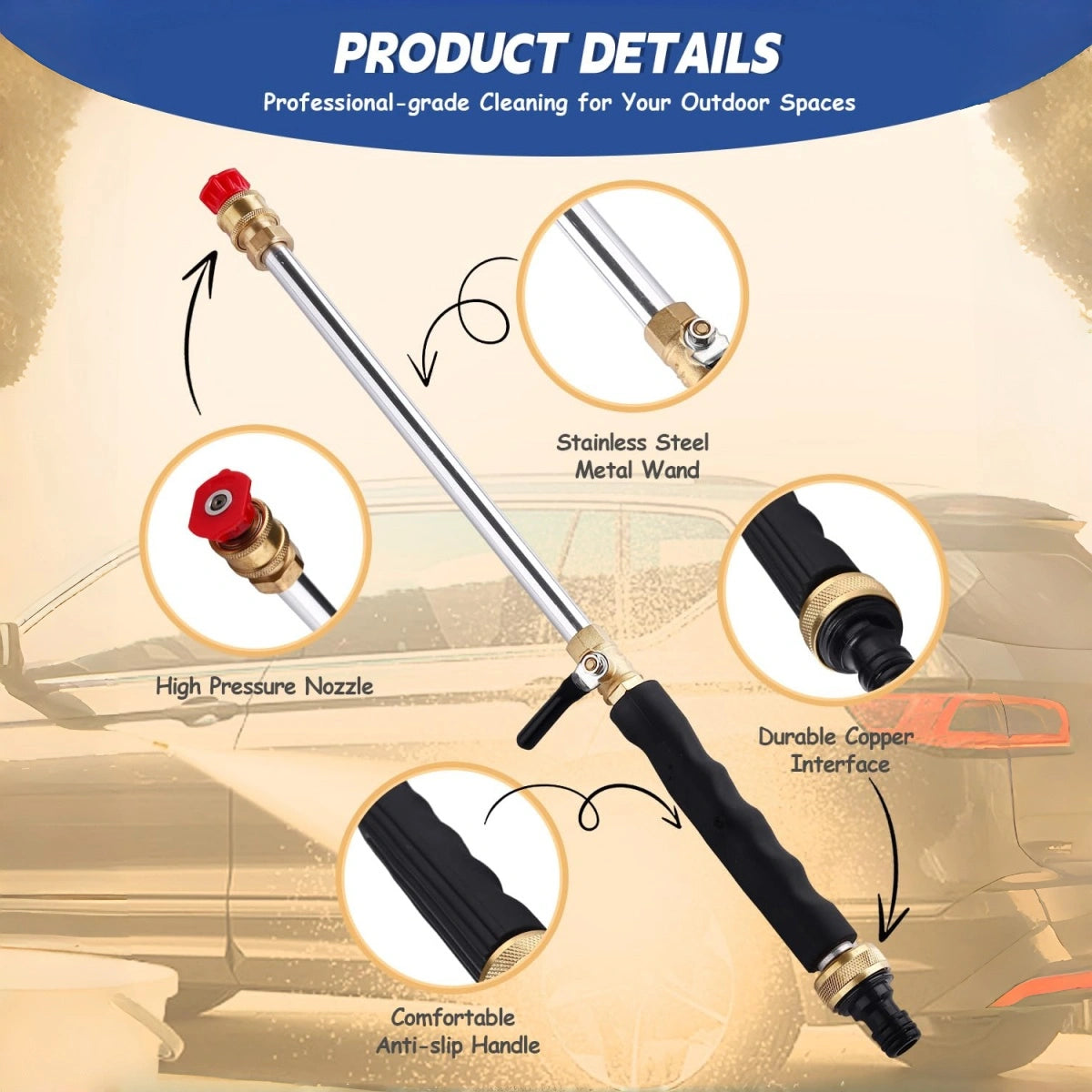 Mroace High Pressure Hydro Jet Nozzle