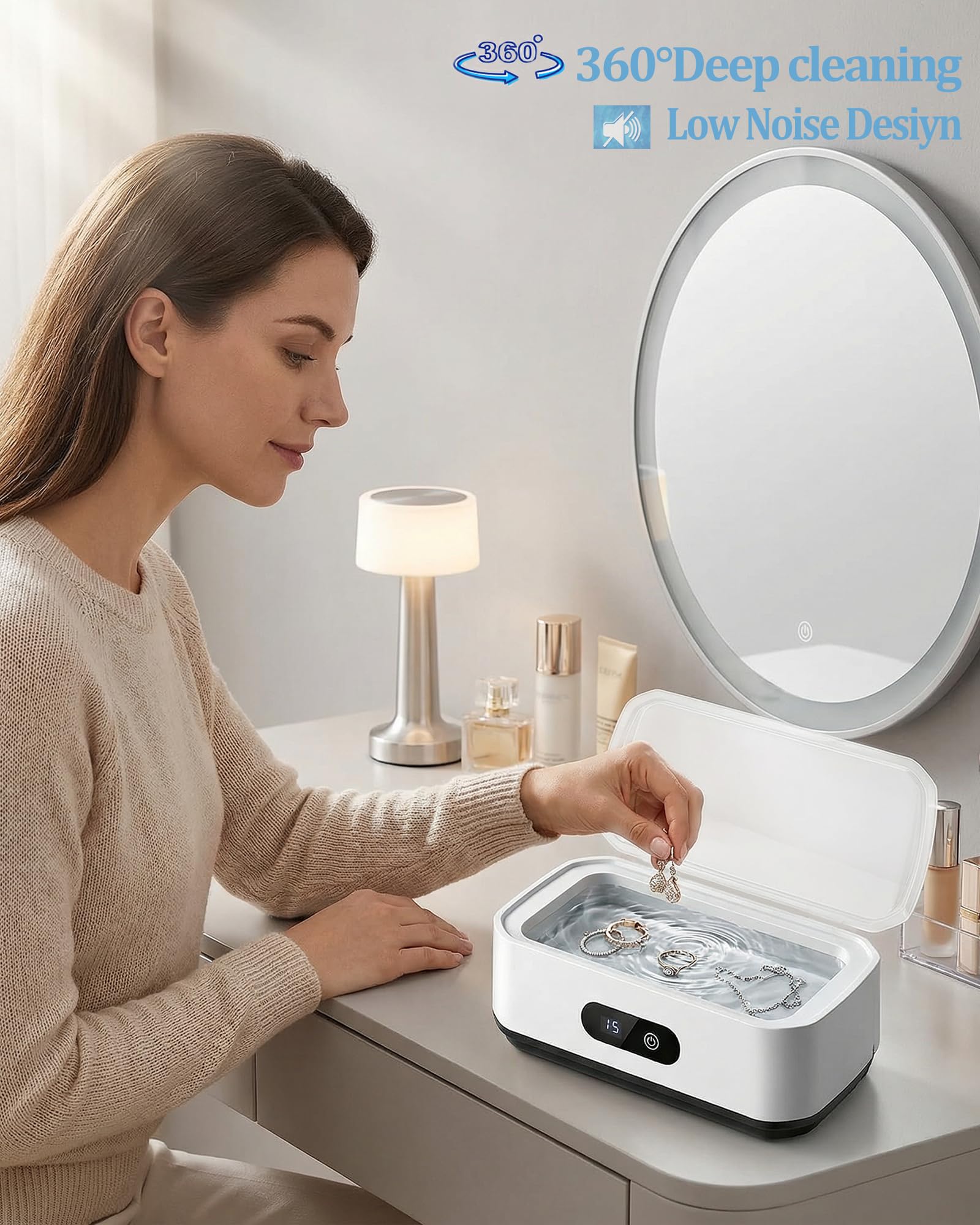 Mroace Portable Ultrasonic Cleaner