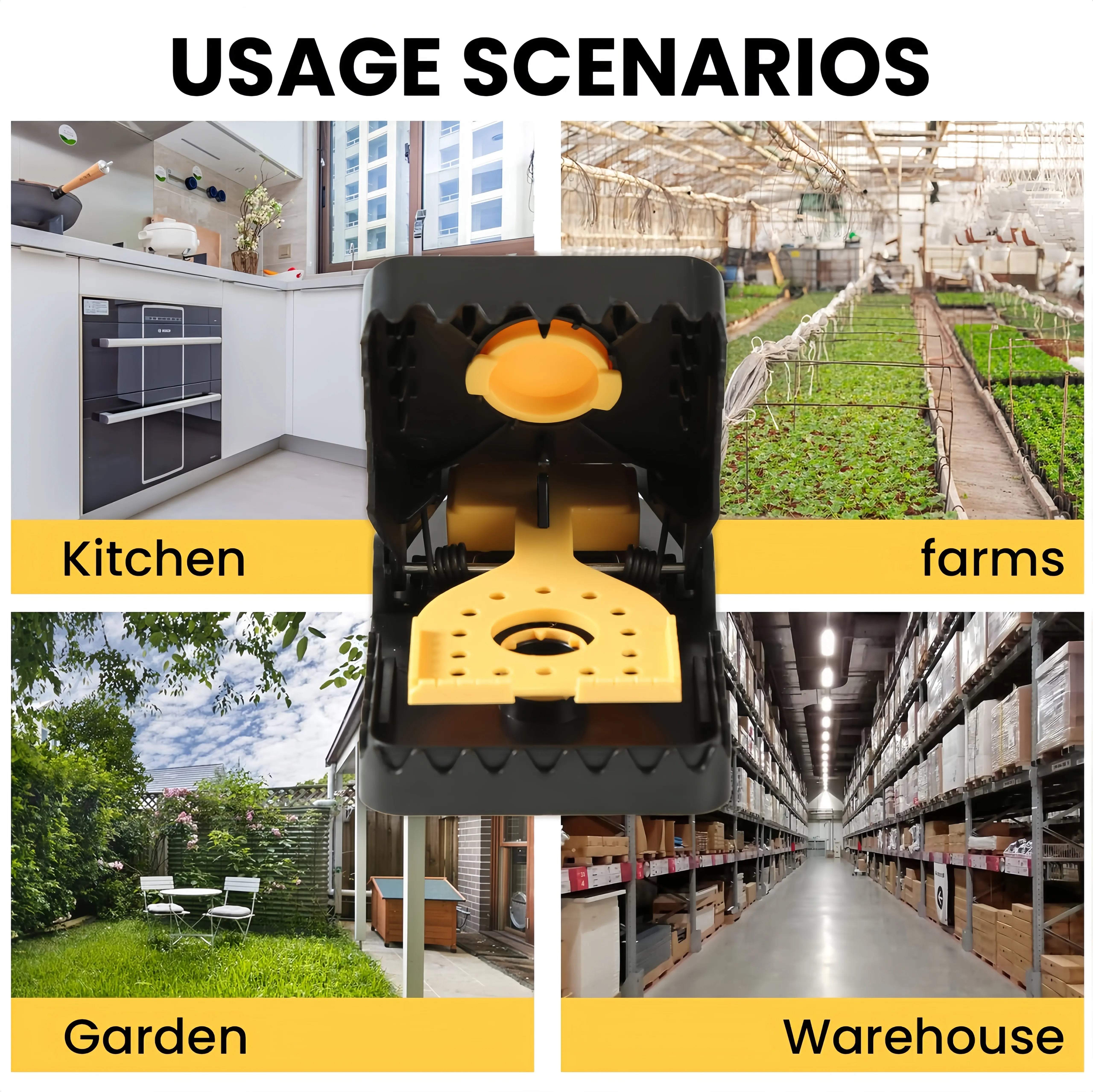 Mroace Home Indoor and Outdoor Mouse Catche