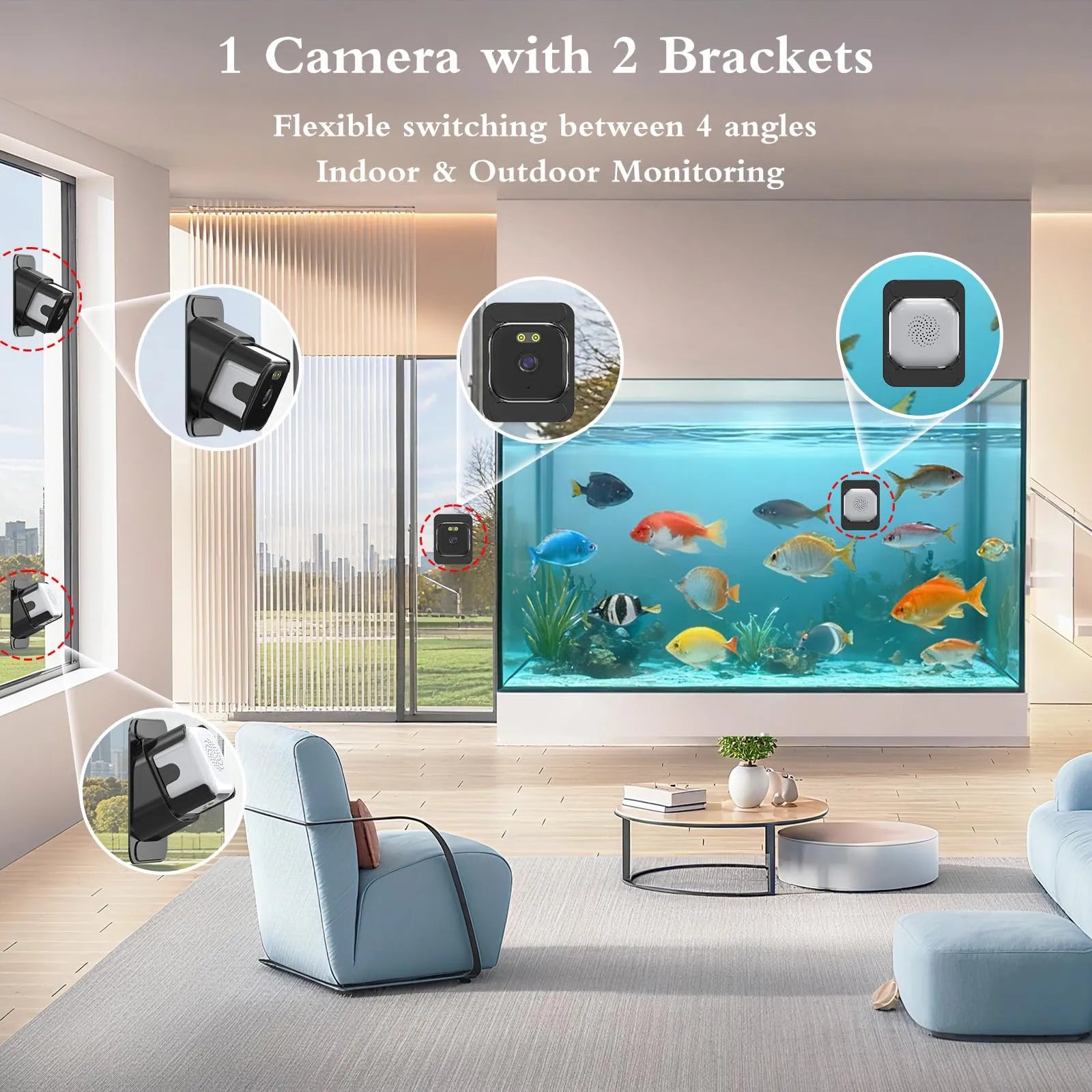 Mroace 2K Smart Window Camera