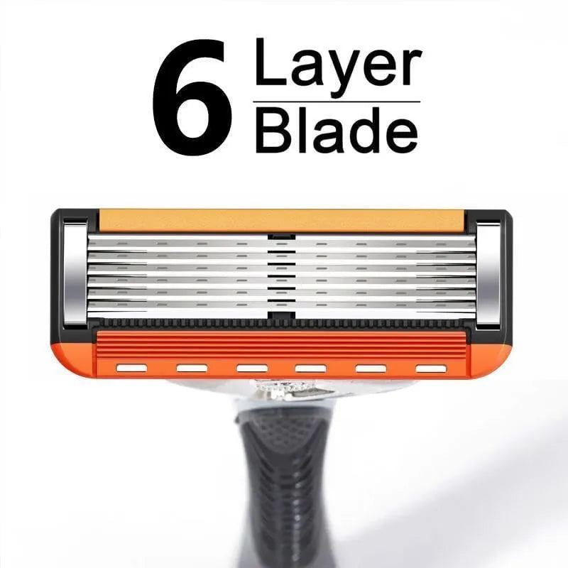 Mroace Ultra-Sharp Men's Razor Blade Refills 48pcs
