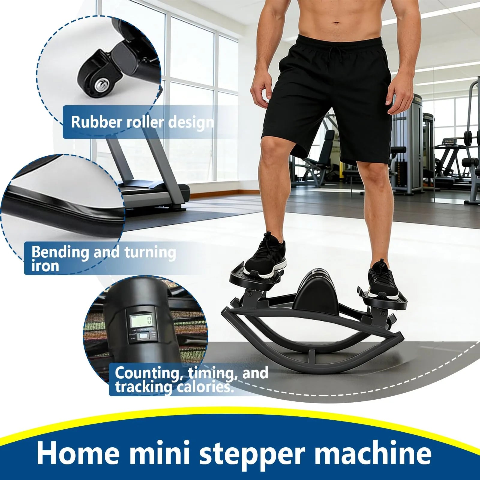 Mroace U Shaped Rock Stepper Machine