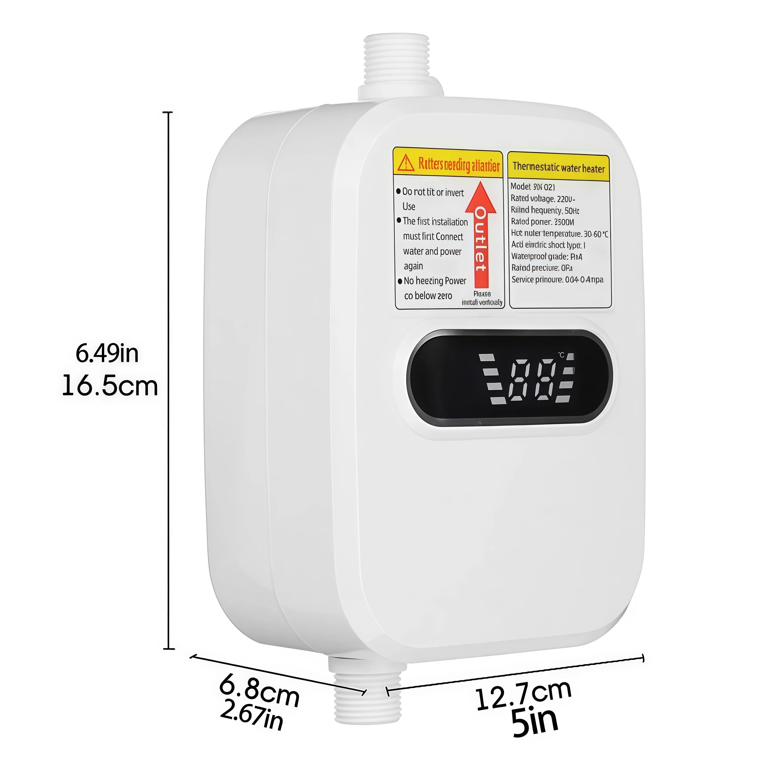Mroace Instant Heating Electric Water Heater