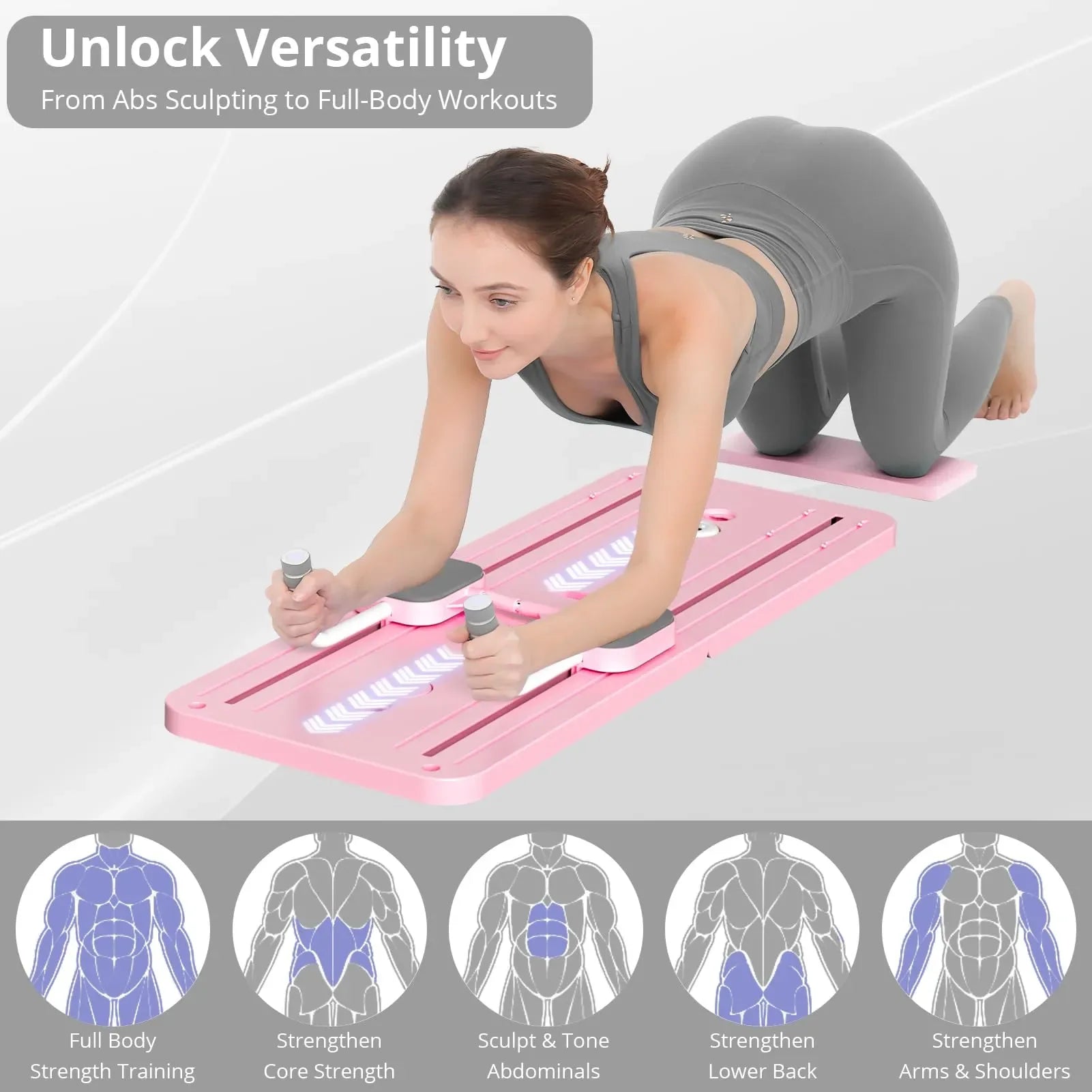 Mroace 5 in 1 Pilates Sliding Board - MROACE
