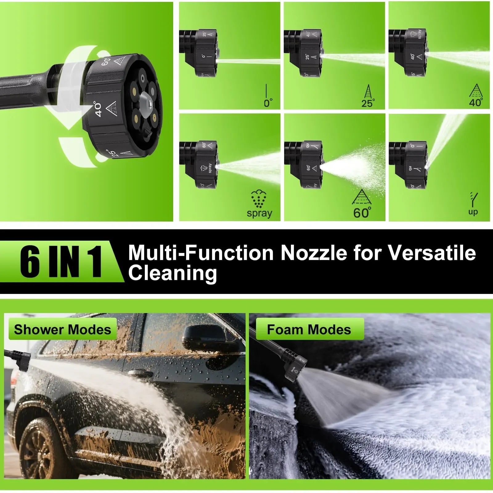 Mroace Cordless Portable Pressure Washer - MROACE