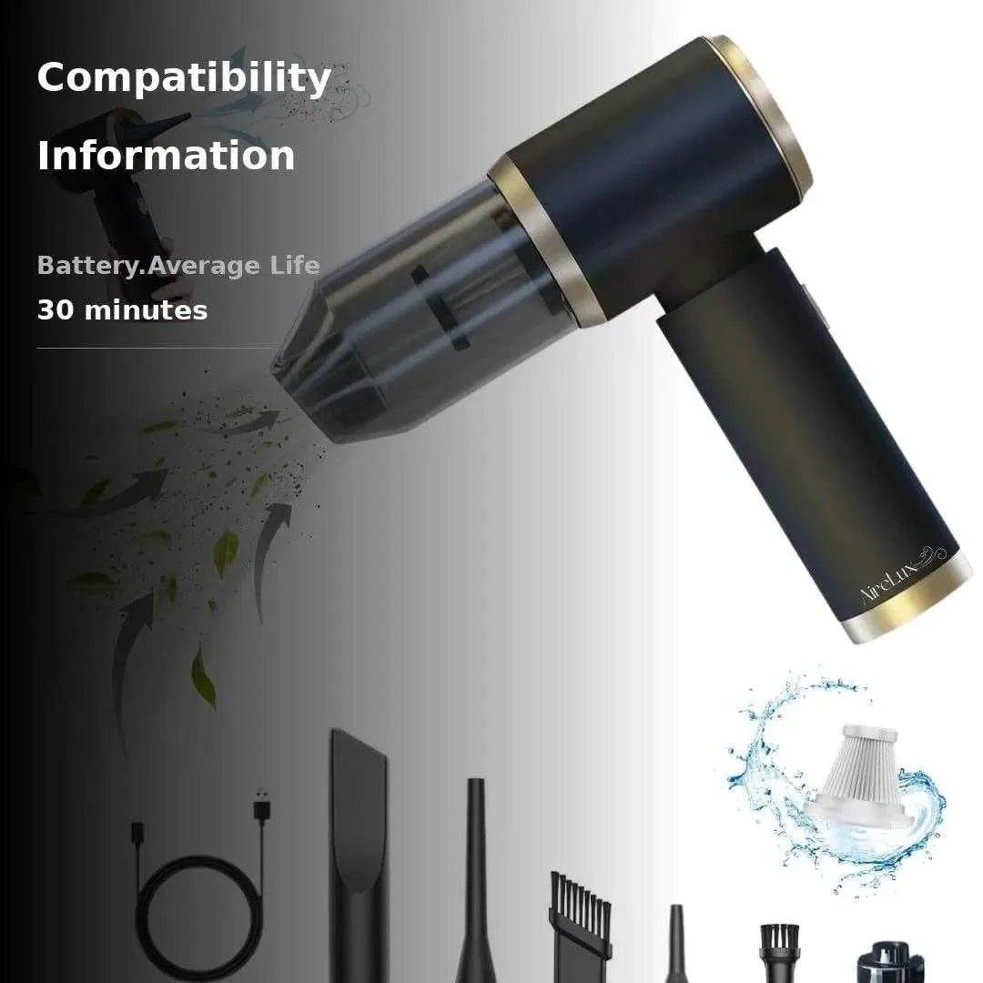 Mroace 4-in-1 20000PA Cordless Handheld Car Vacuum - MROACE