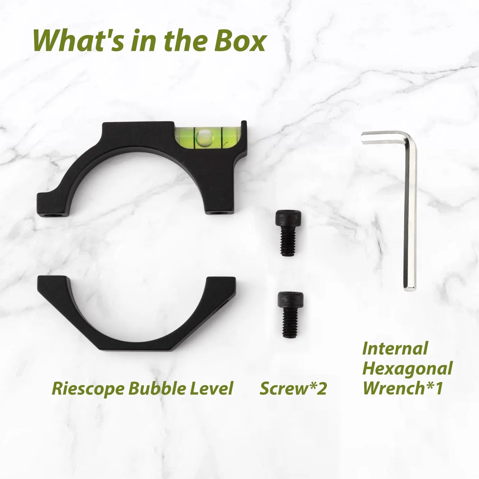 Mroace Precision Aluminum Scope Level Bubble