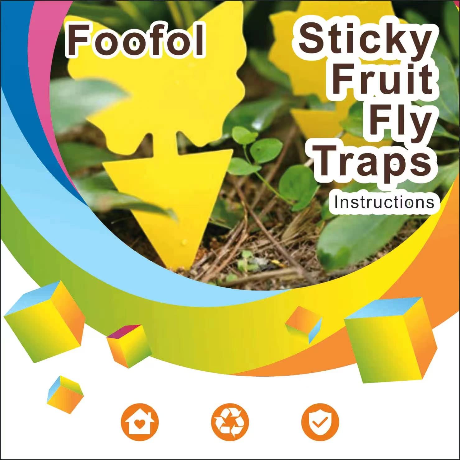 Mroace Sticky Plant Traps kit