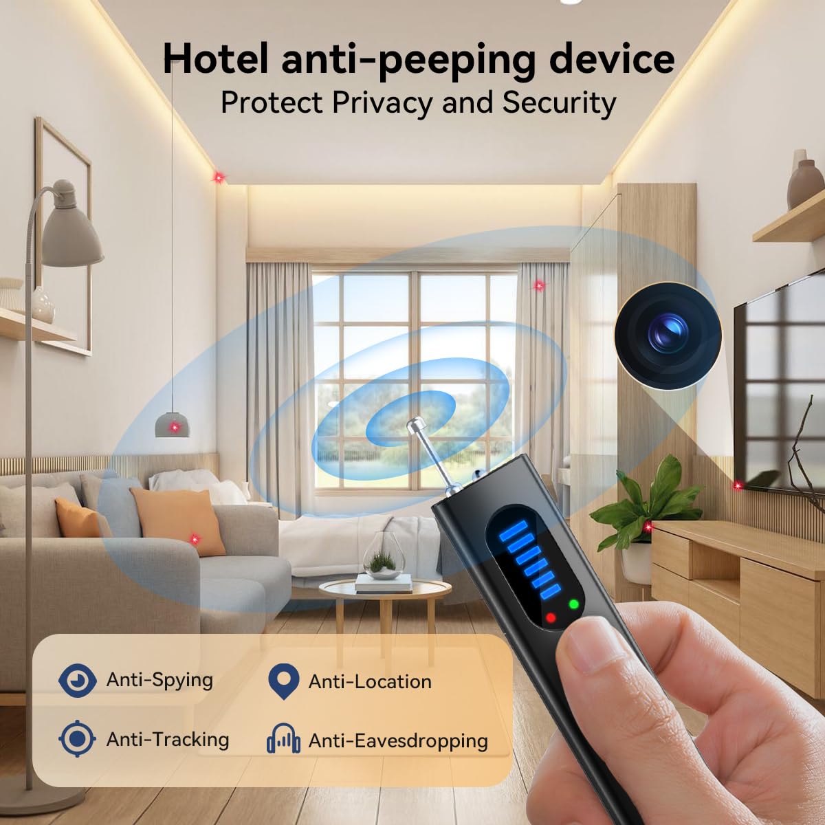 Mroace Portable RF Signal Scanner