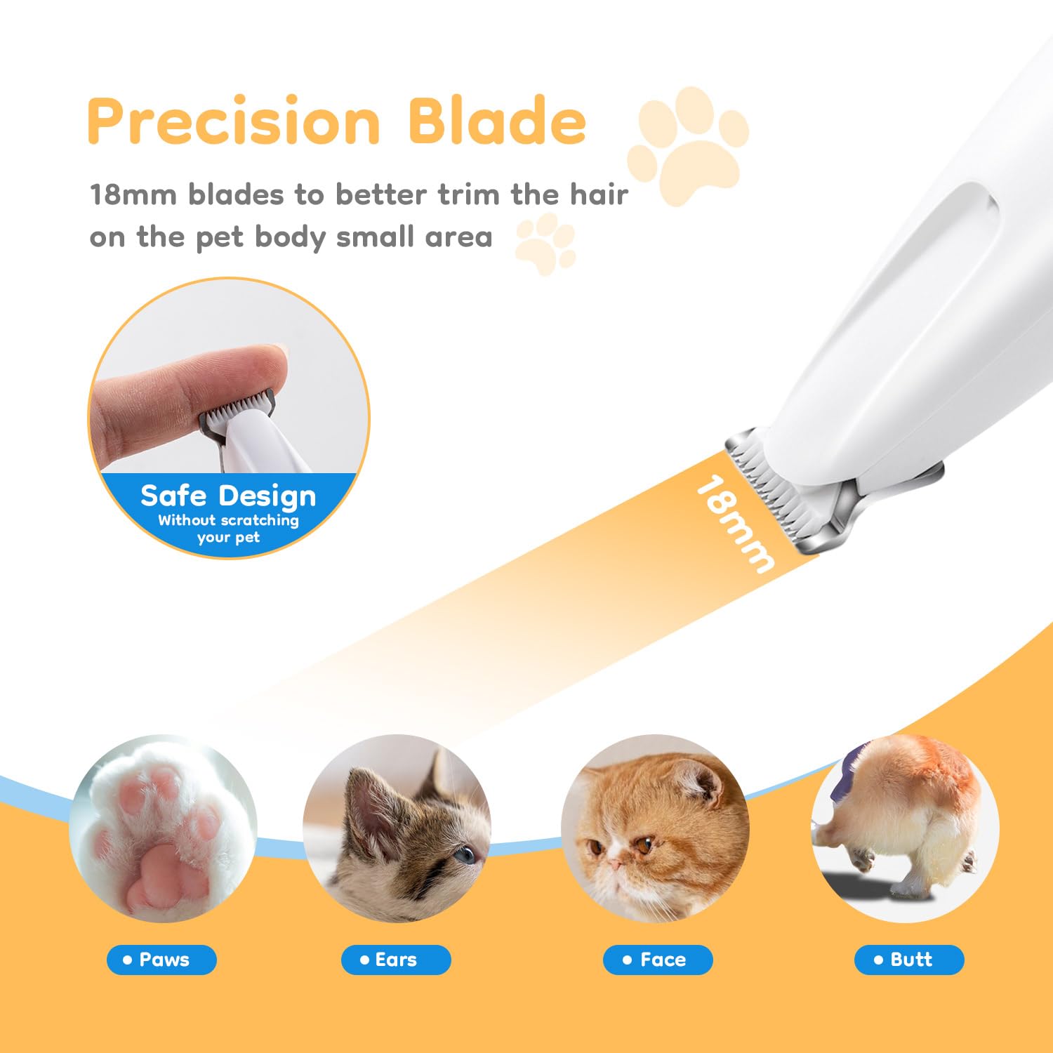 Mroace Pet Micro Precision Trimmer