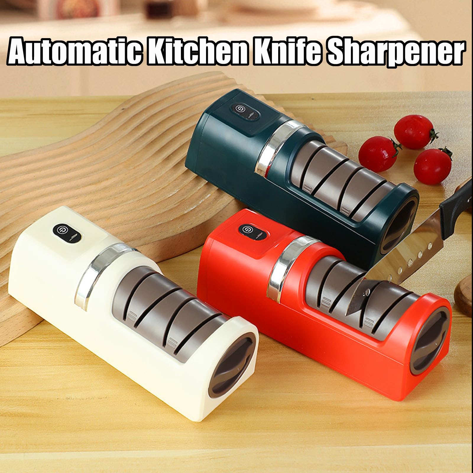 Mrace Automatic Kitchen Knife Sharpener