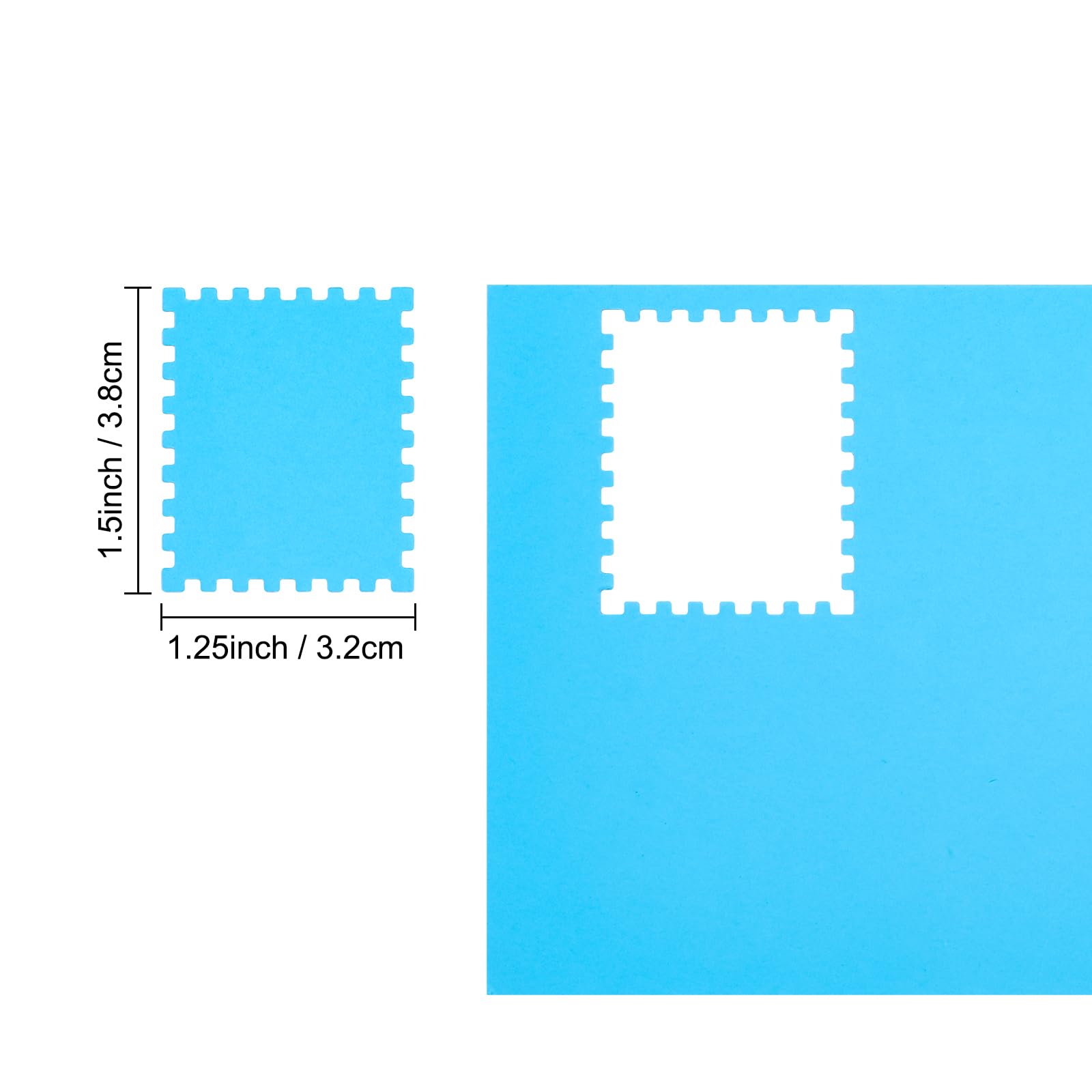 Mroace Rectangular Postage Stamp Punch
