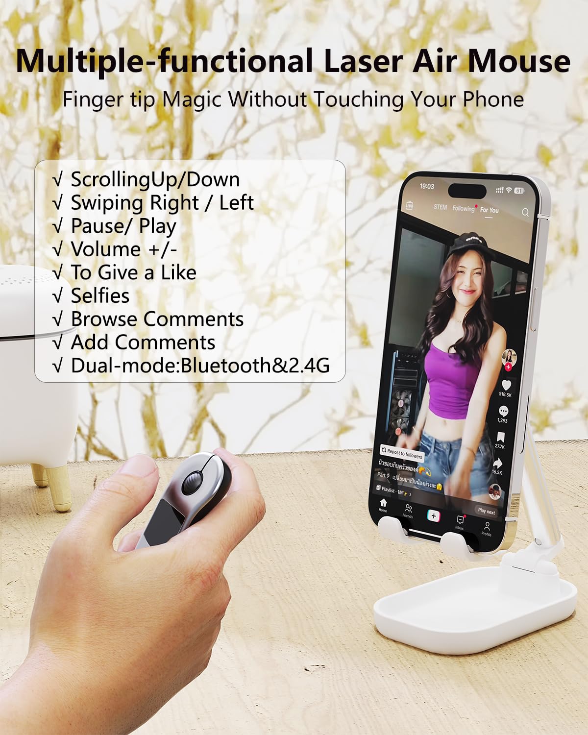 Mroace Wireless Air Mouse