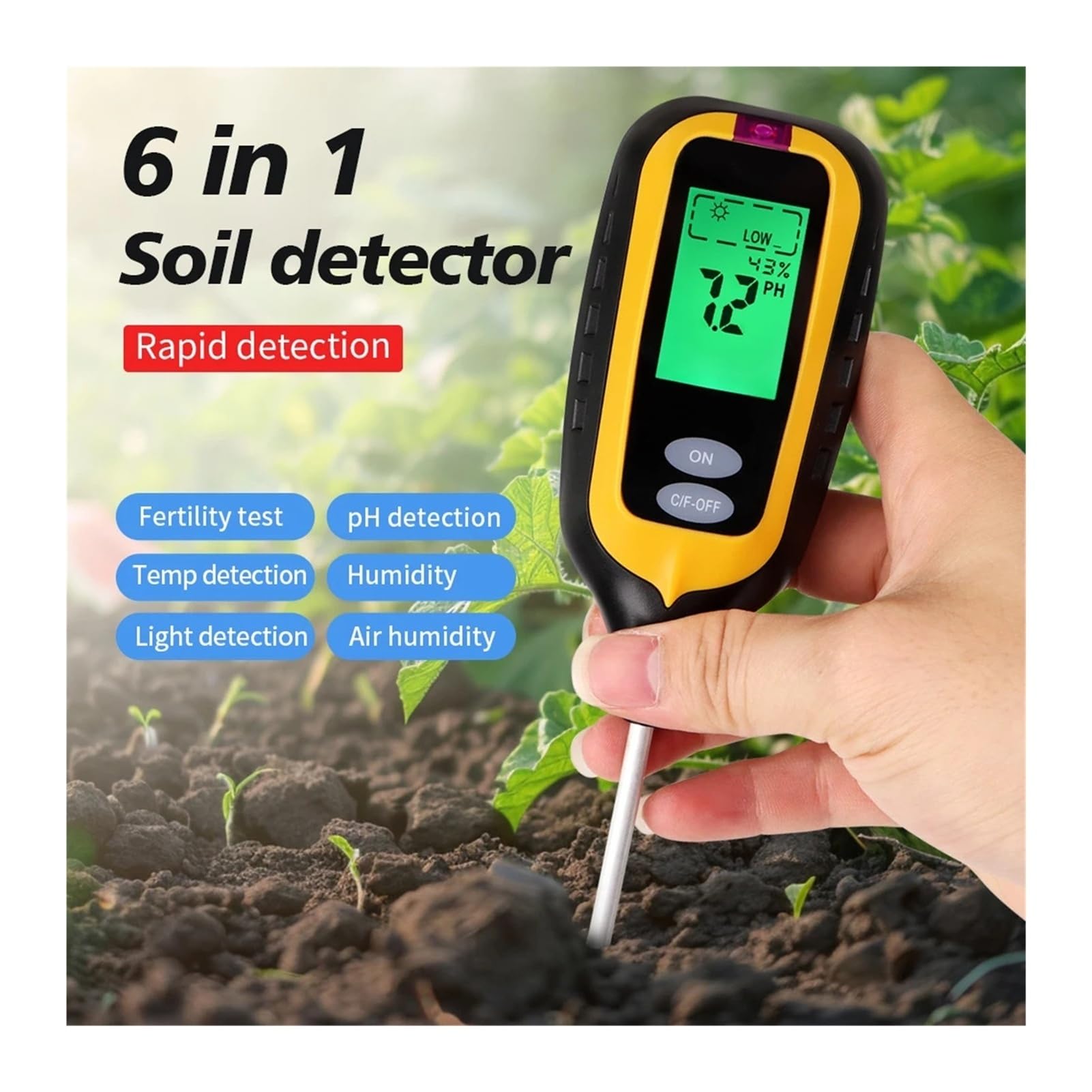 Mroace Easy Soil Analyzer