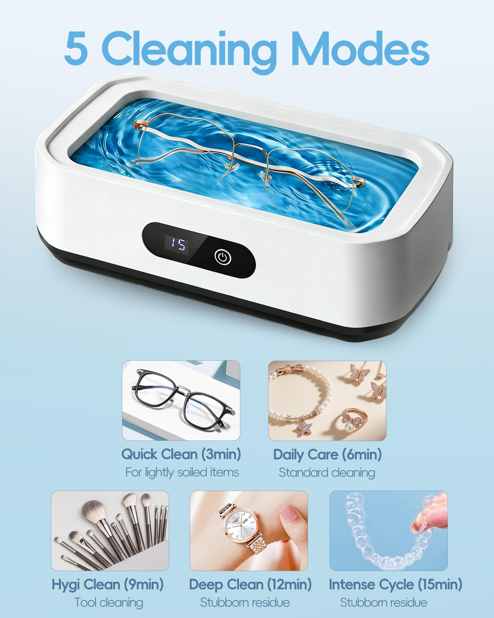 Mroace Portable Ultrasonic Cleaner