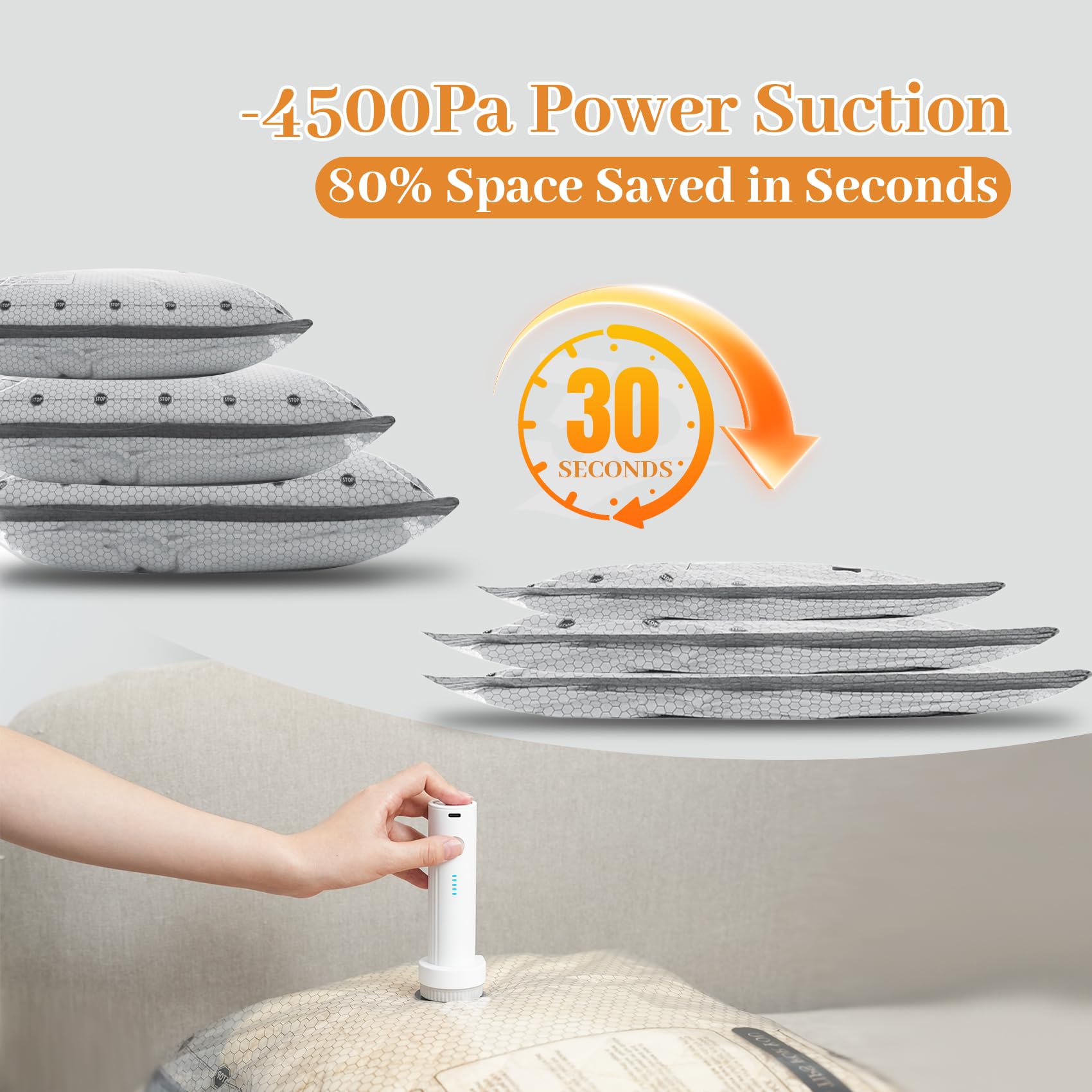 Mroace Travel Vacuum Bag Kit