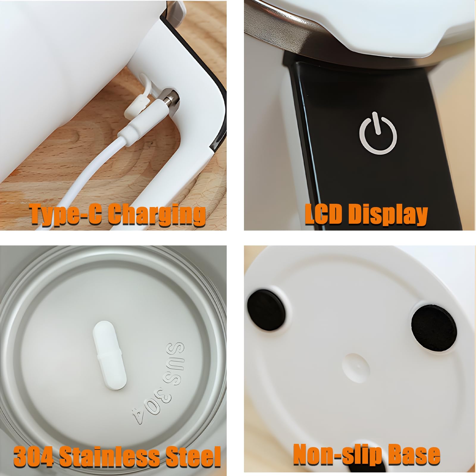 Mroace Electric Magnetic Self Stirring Mug