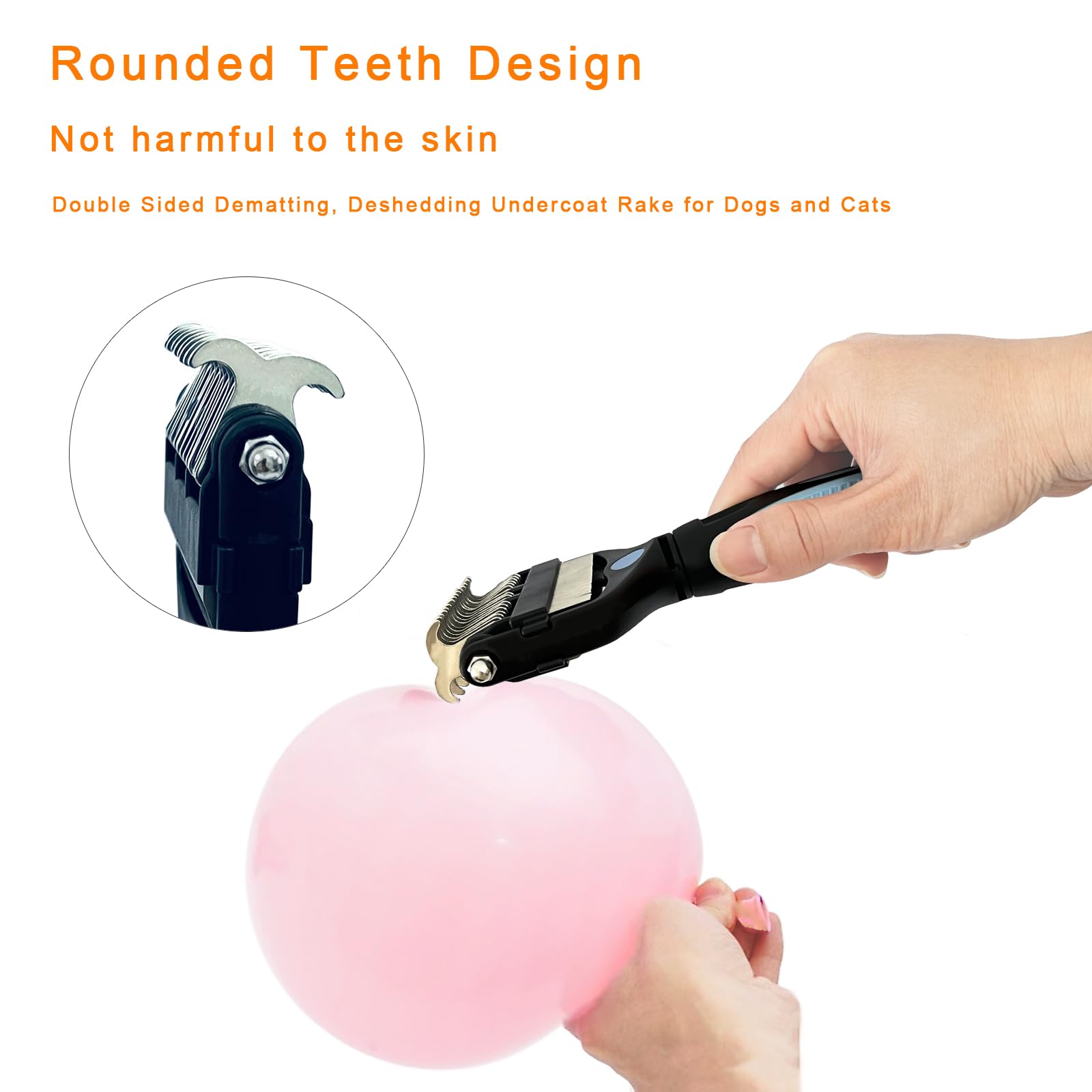 Mroace 3-in-1 Pet Grooming Brush