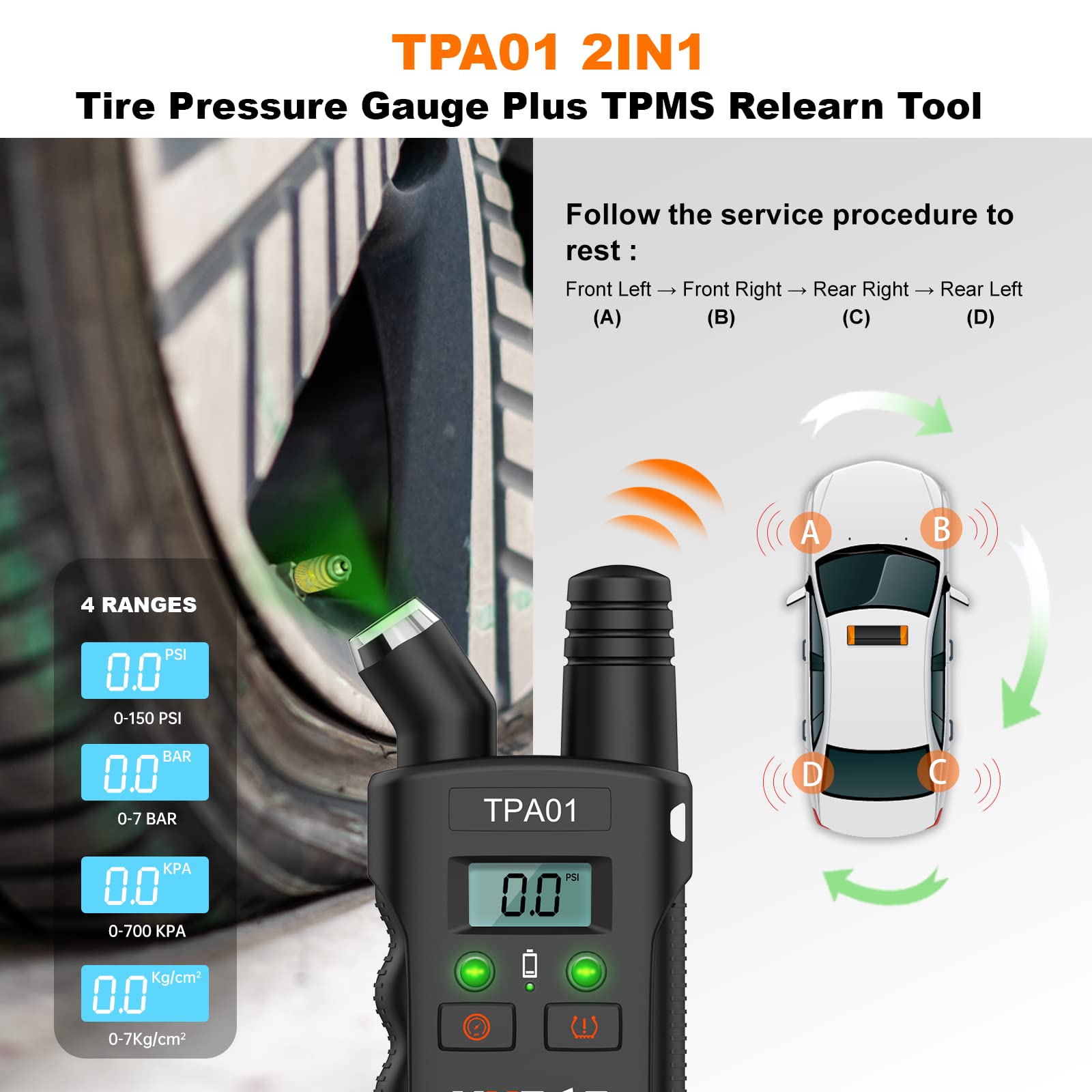 Mroace GM TPMS Relearn Tool