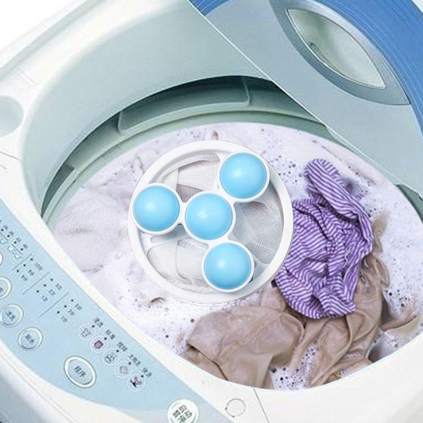 Mroace Washing Machine Hair Filter Cleaning Mesh